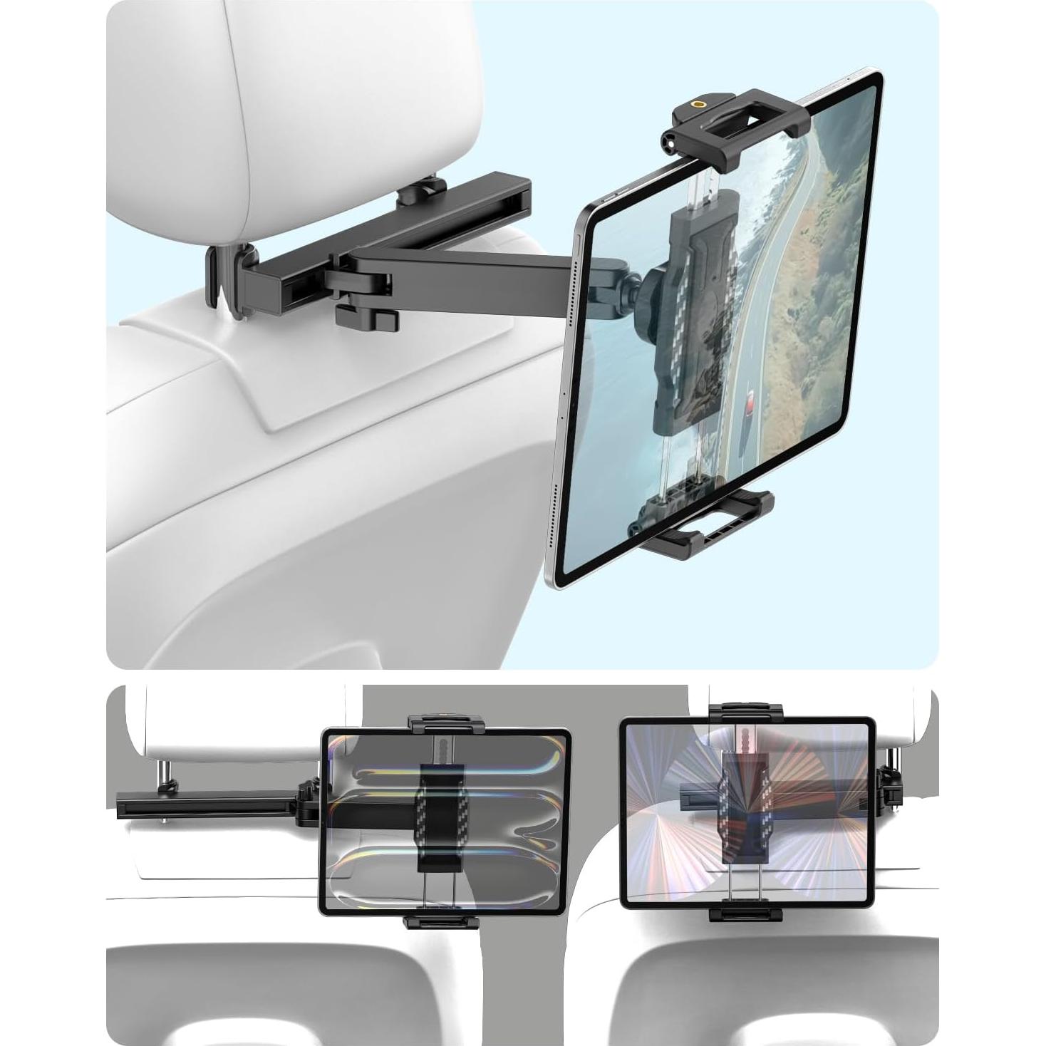 Soporte para Tableta en Reposacabezas Dosvsi 6.1-15.6"