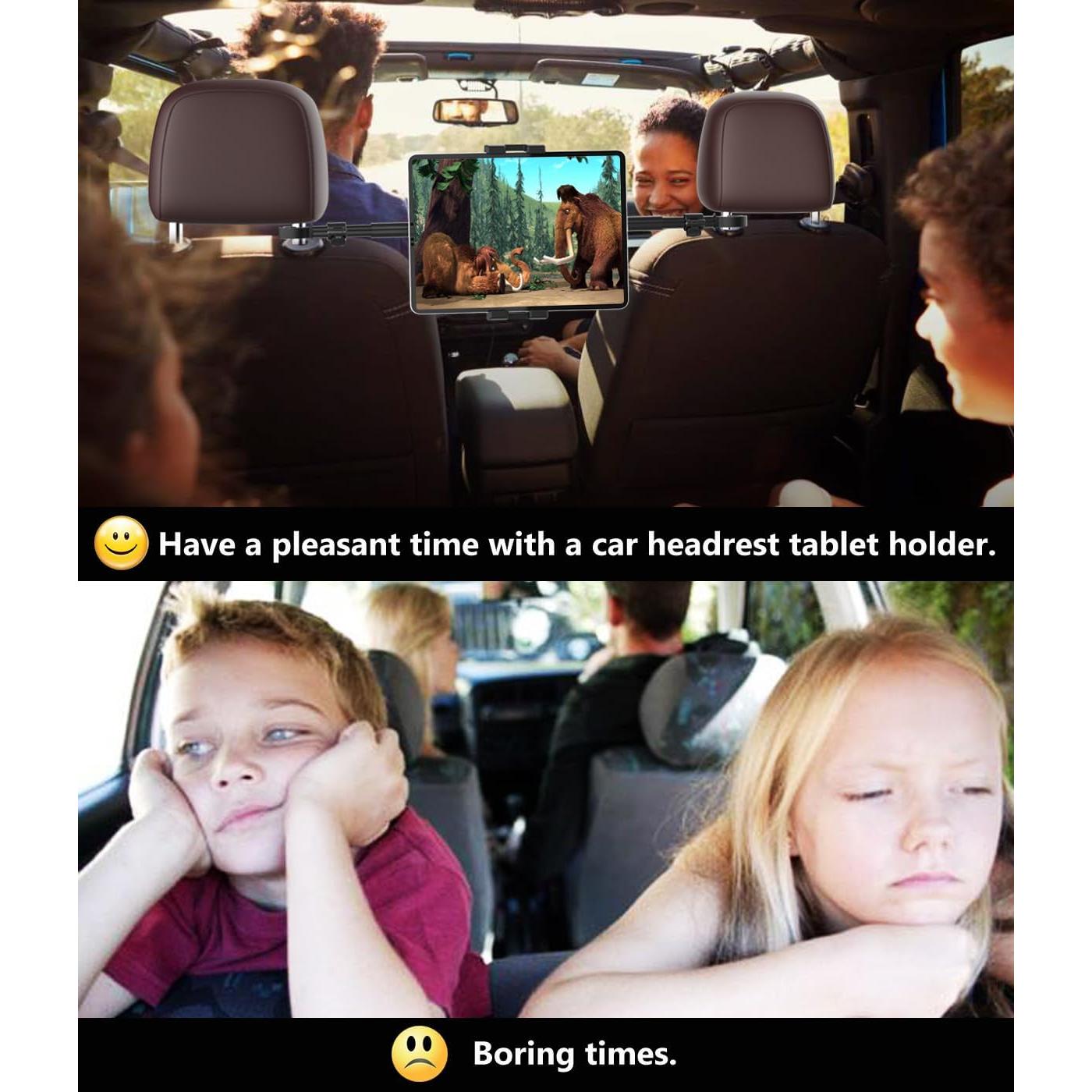 Soporte para Tableta en Reposacabezas YOOZ Negro Universal