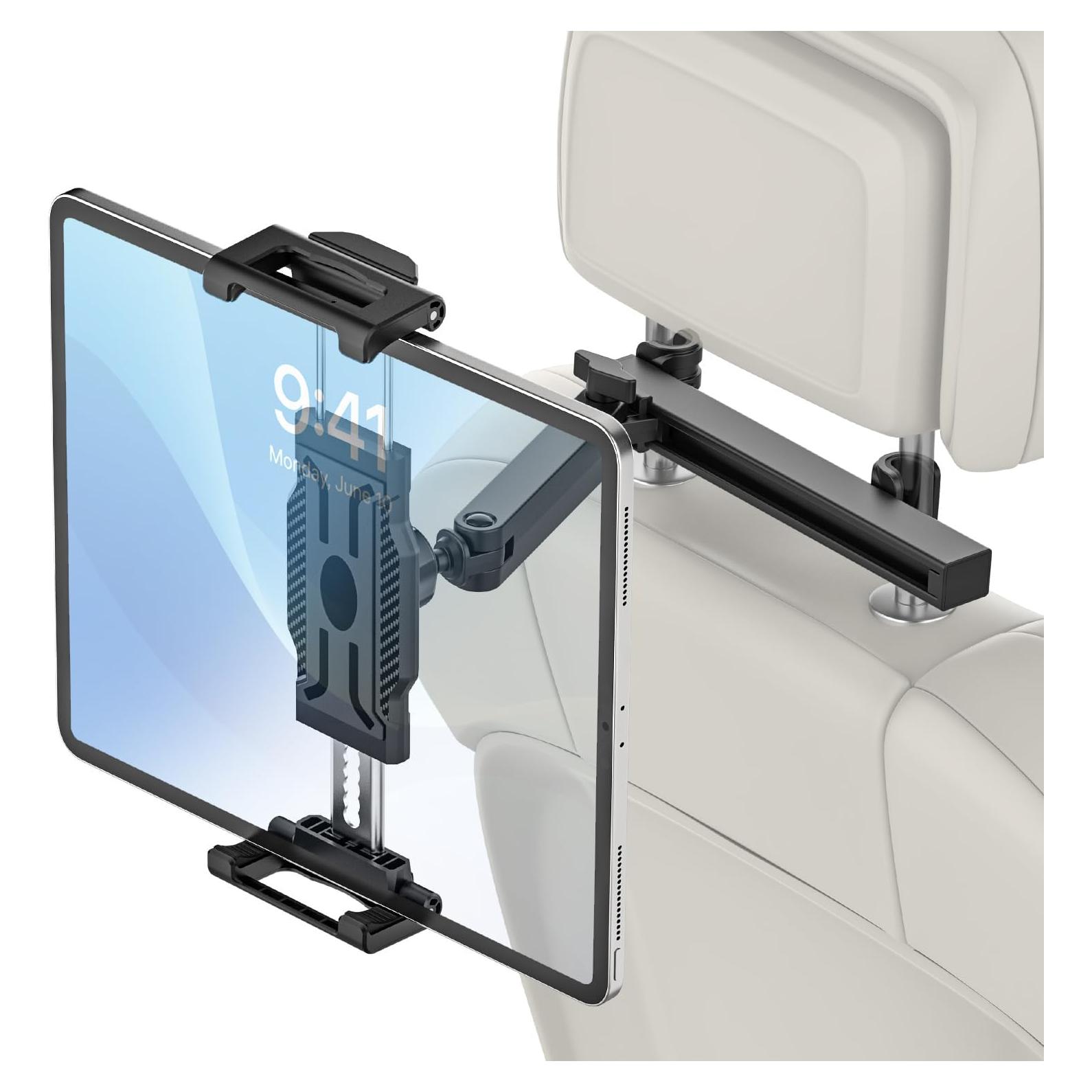 Soporte para Tableta de Reposacabezas INSSKY - Ajustable y Rotativo