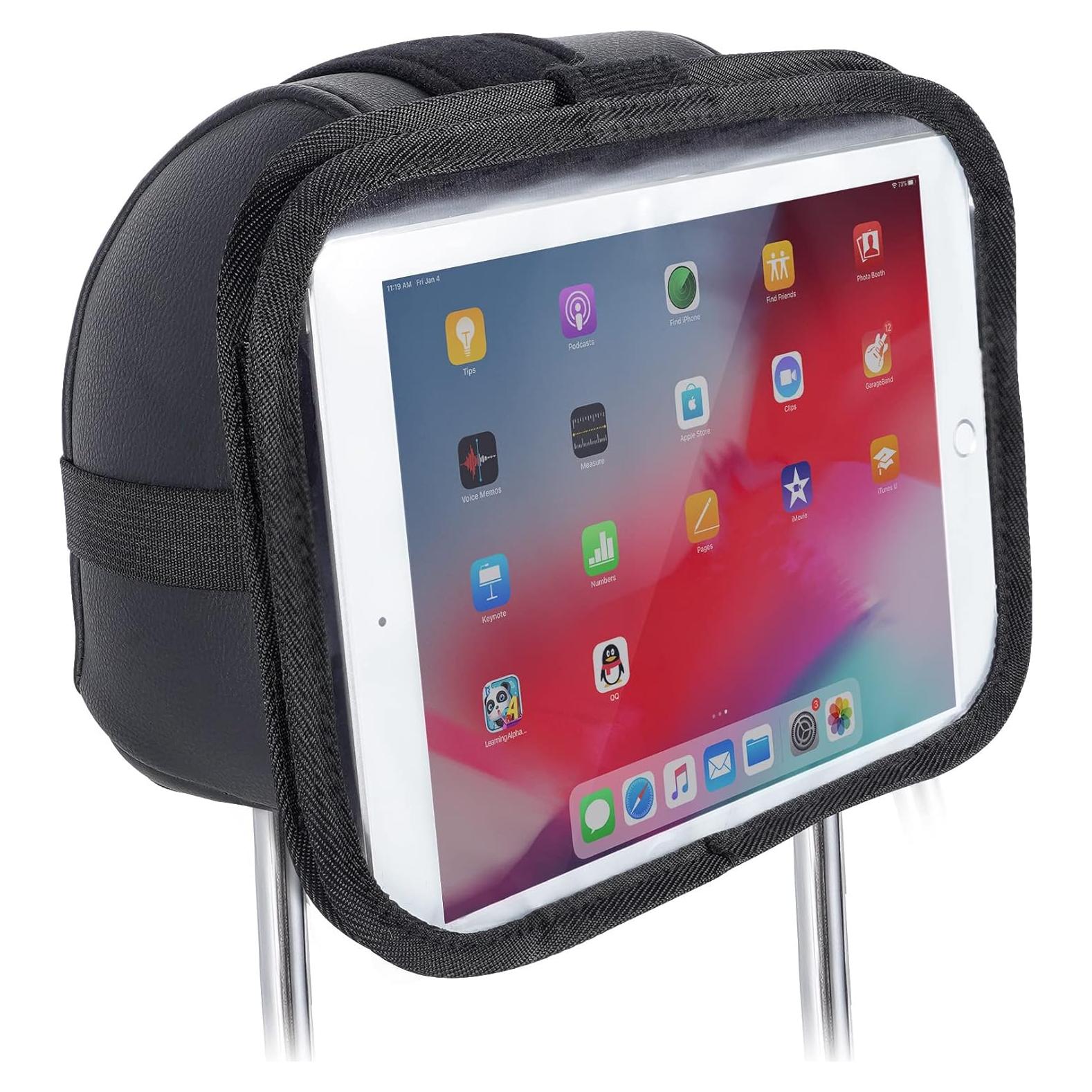 Soporte para Reposacabezas de Tabletas WixGear - Universal, Ajustable, 10"