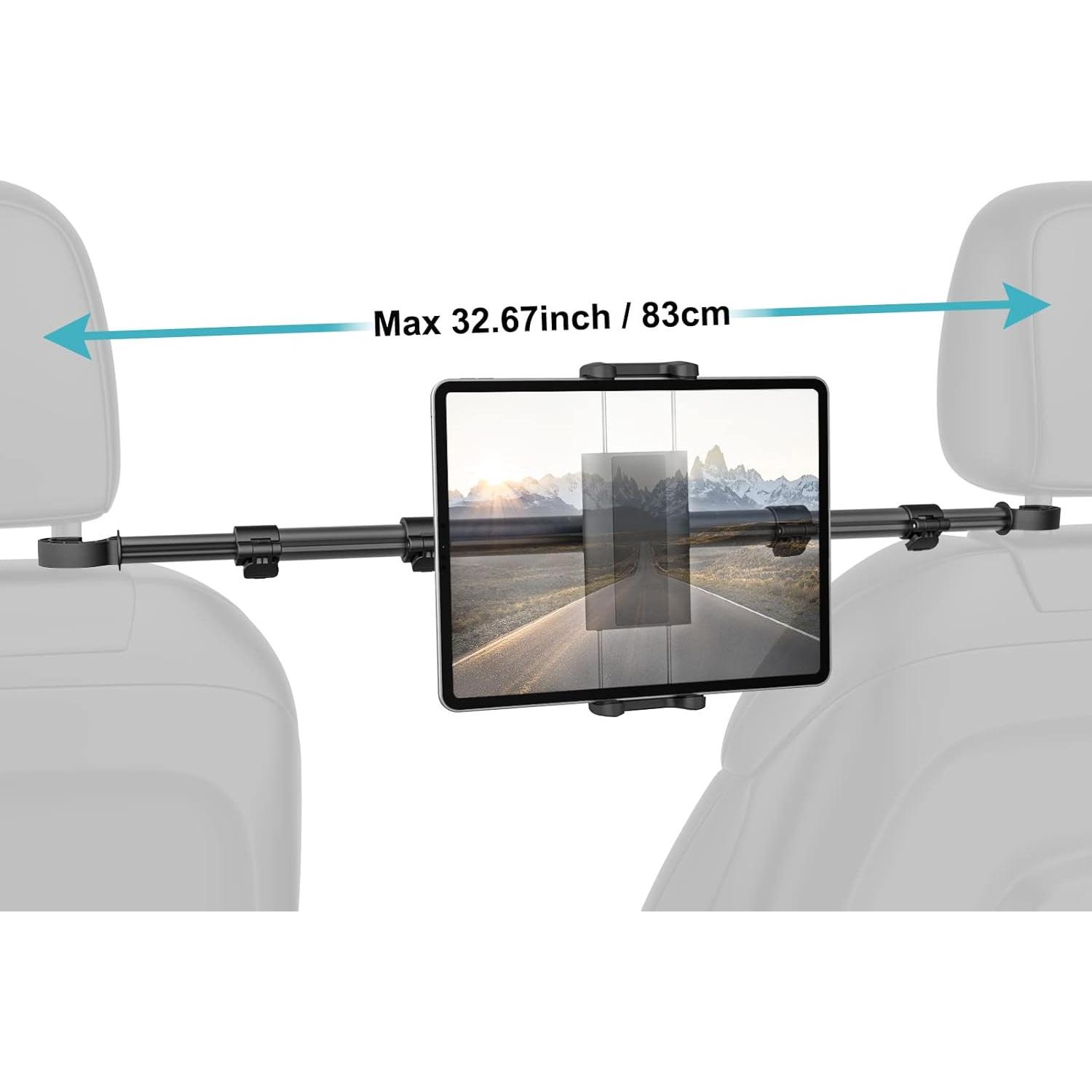 Soporte para Tableta en Reposacabezas Dosvsi - Brazo Extensible 82.8 cm