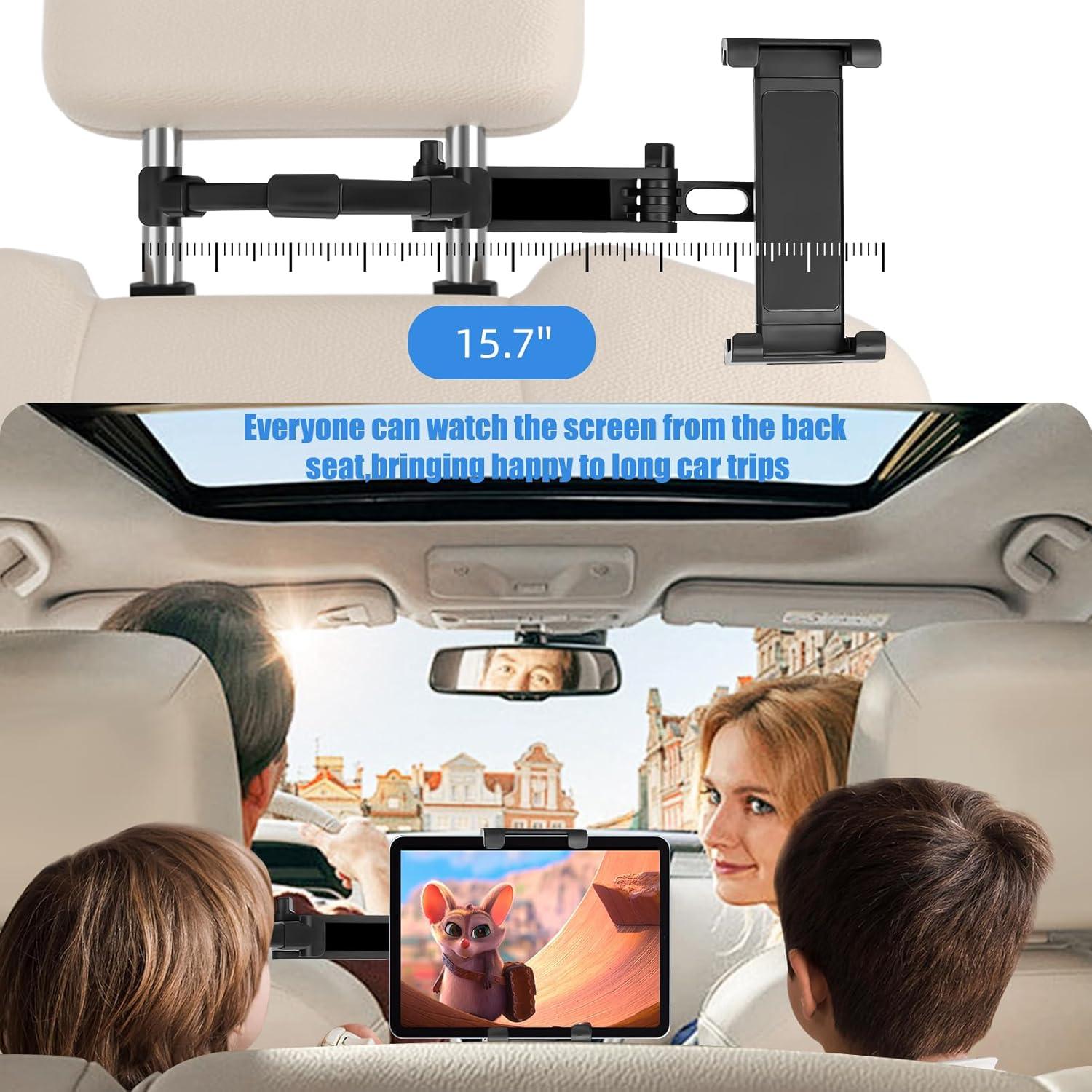 Soporte Plegable para Tablet de Coche Buinblu Z-09 Negro 6-13"