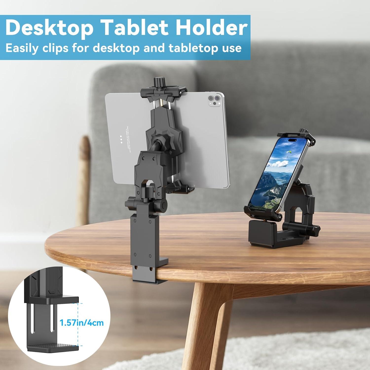 Soporte para Tableta KDD Ajustable 360° para iPad y Teléfono