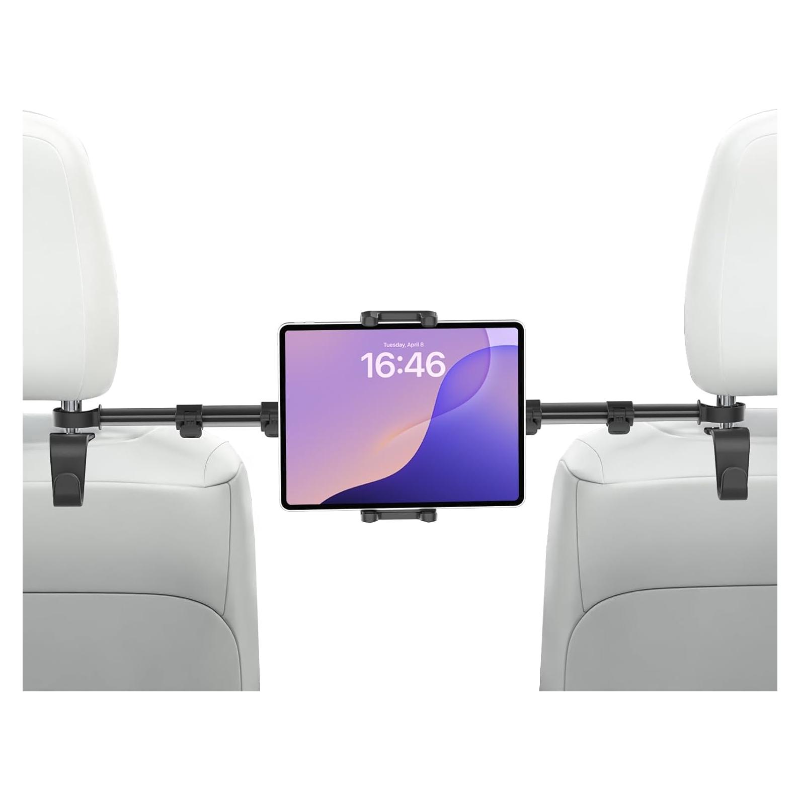 Soporte para Tableta en Reposacabezas de Auto CANHET 41-83cm