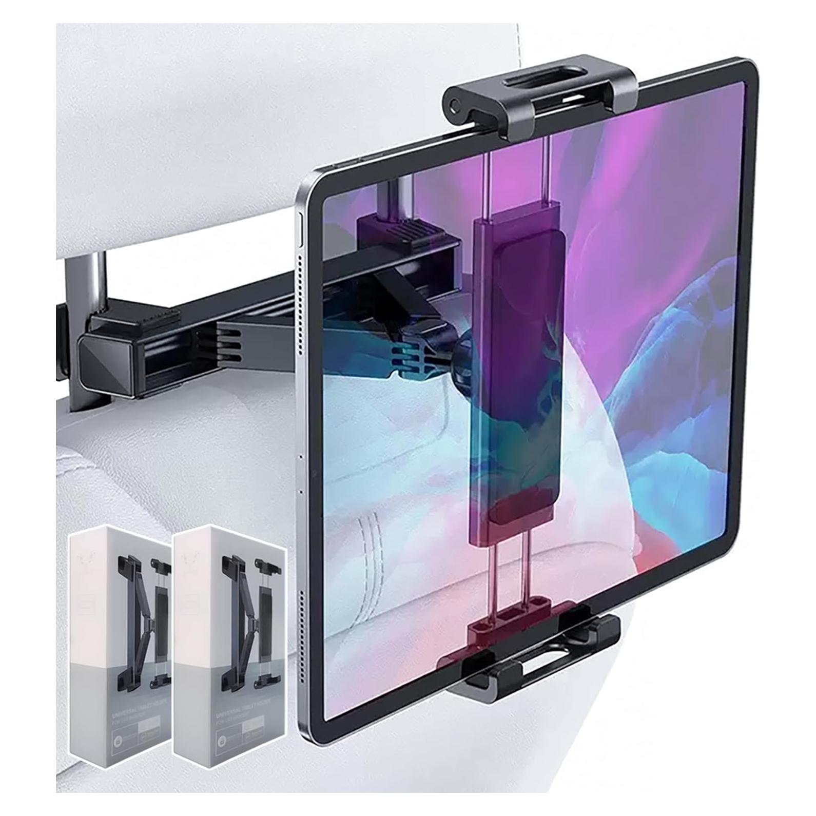 Soporte de Tableta para Reposacabezas YTDSUP - Paquete de 2, Negro