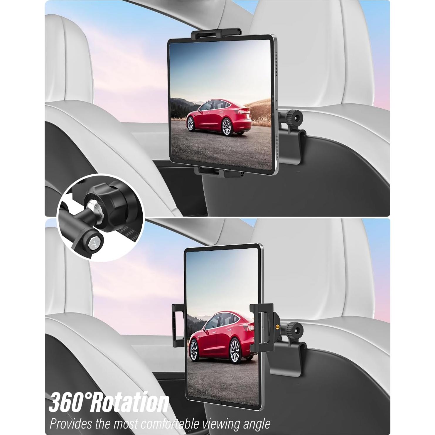 Soporte de Tableta para Reposacabezas Tesla Model 3/Y 2025