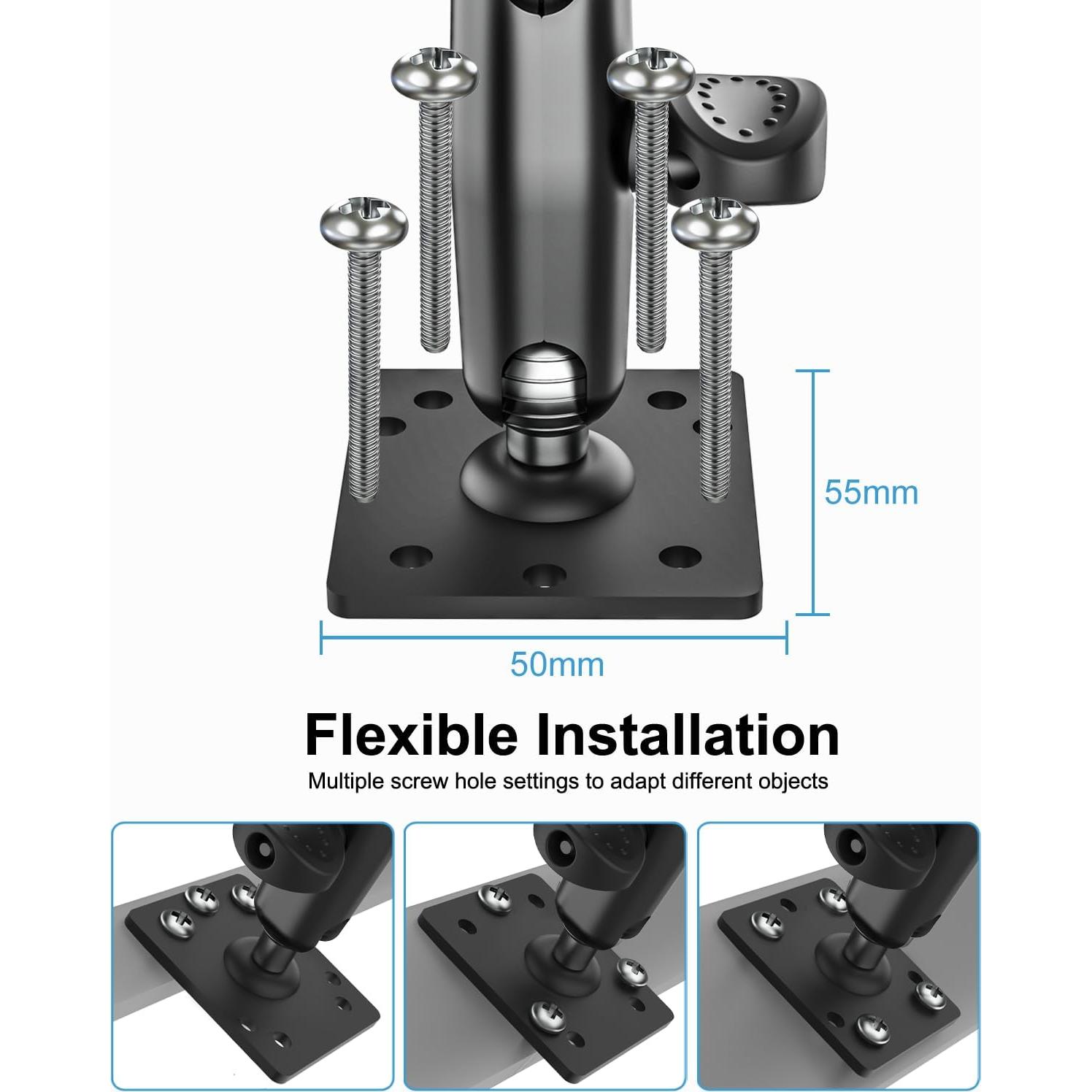 Soporte para Tablet Woleyi Ajustable 360° para Vehículo 4.7-13"