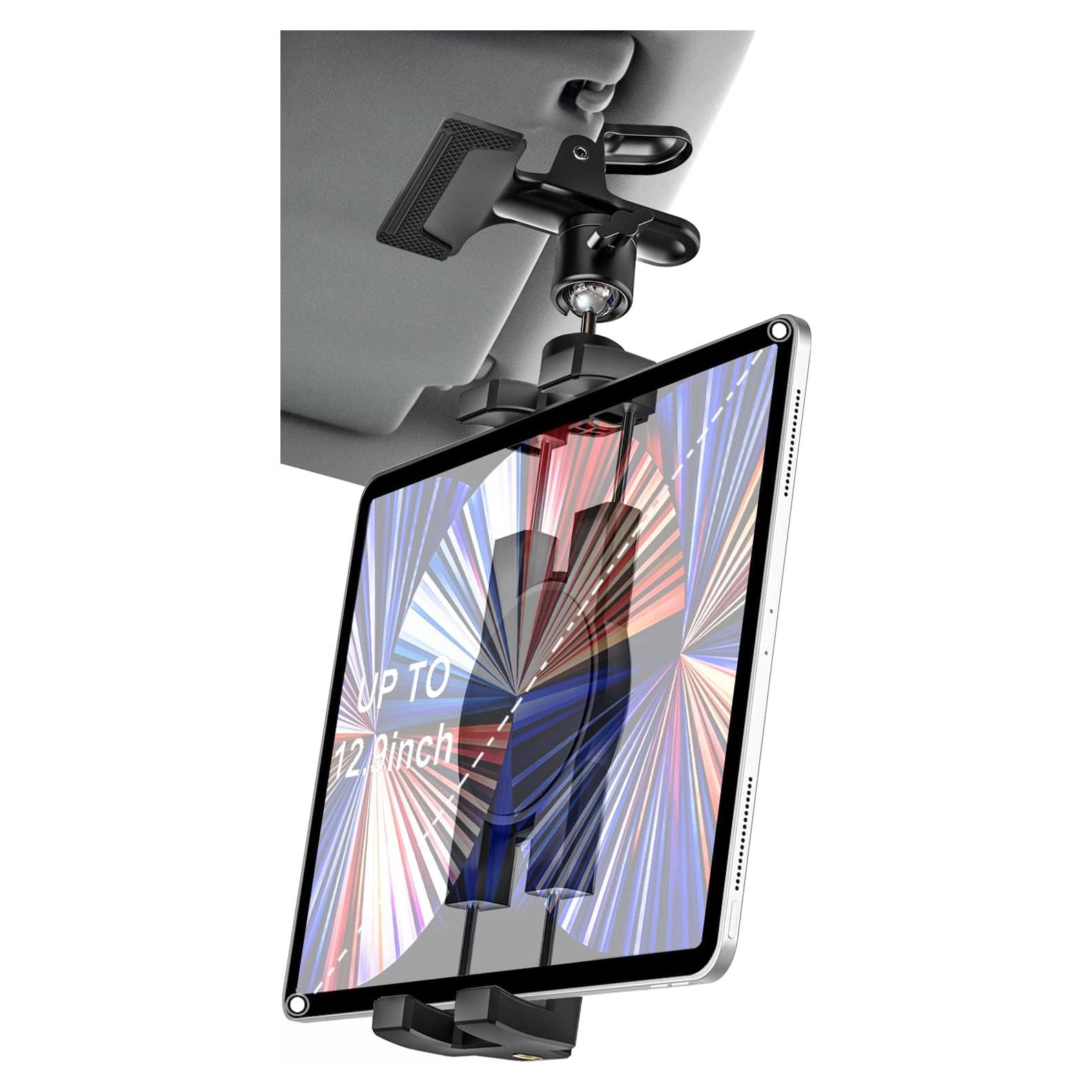 Soporte para Tablet en Visera de Coche Woleyi 360° Universal