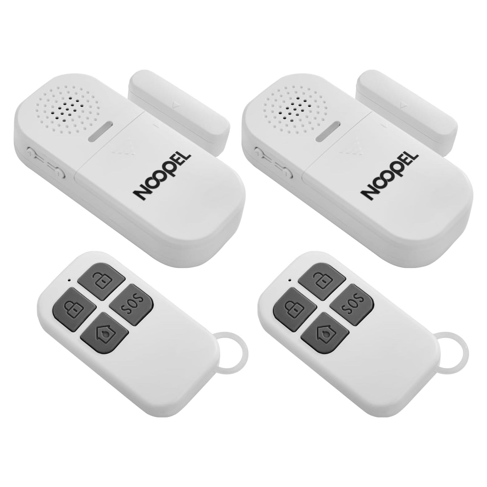 Alarma de Puerta y Ventana Noopel 130dB con Control Remoto