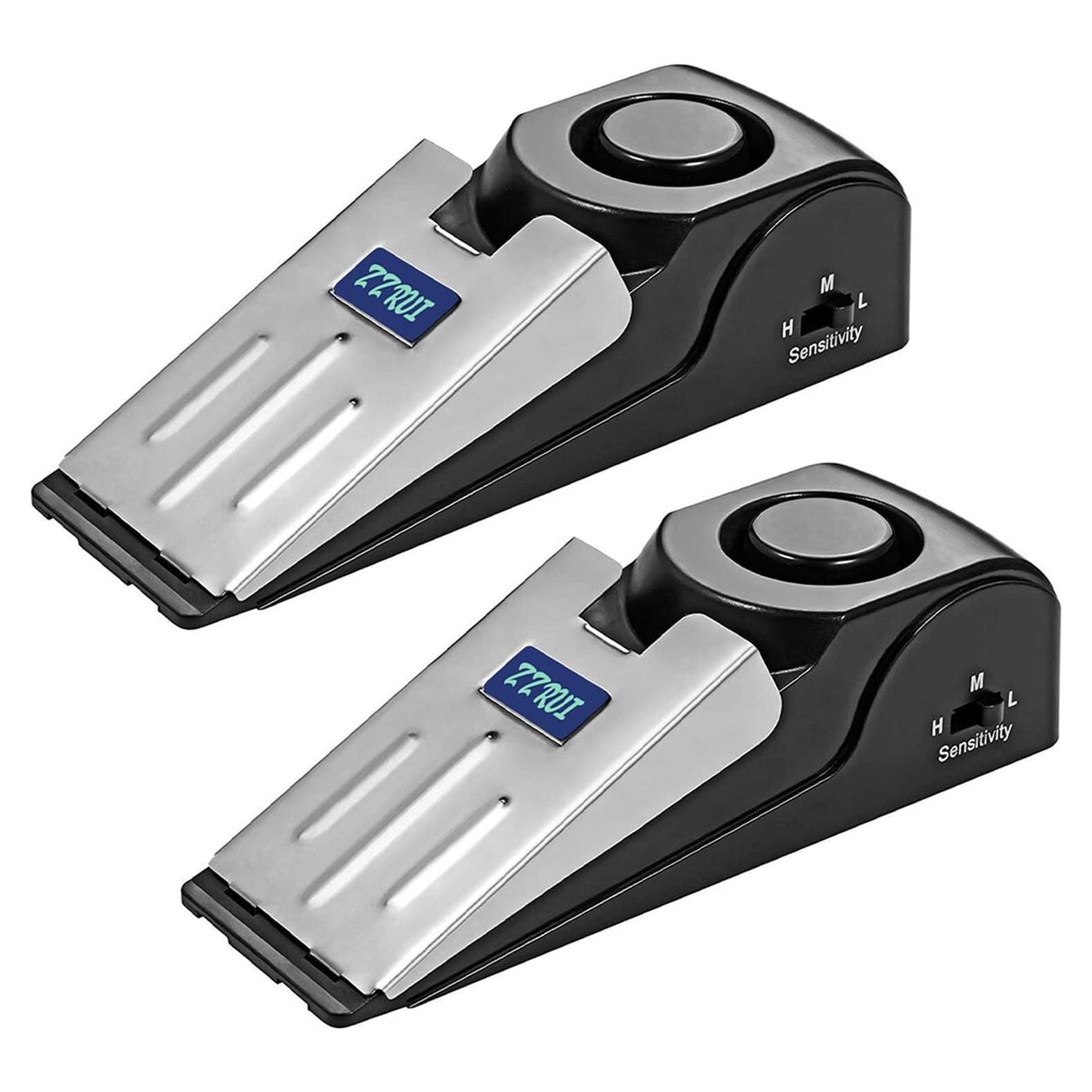 Alarma de Tope de Puerta ZZRUI 2 Paquete 120dB Portátil