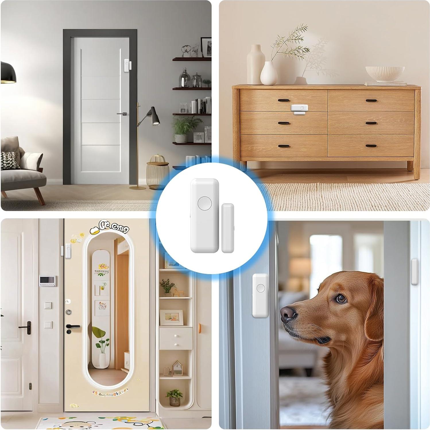 Sistema de Alarma PGST 12 Piezas WiFi Control Remoto Alexa