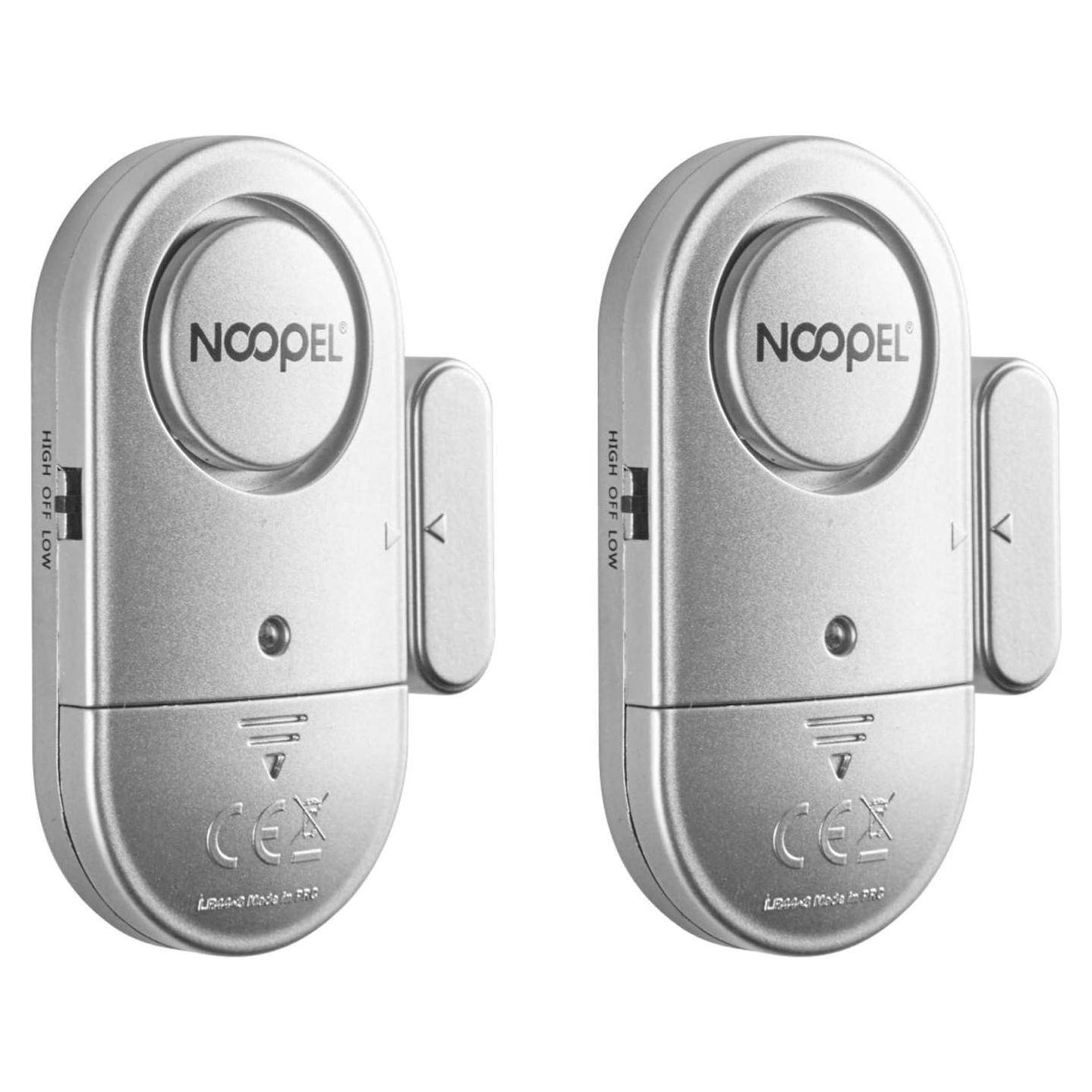 Alarma de Puerta y Ventana NOOPEL 120dB y 90dB - 2 Piezas