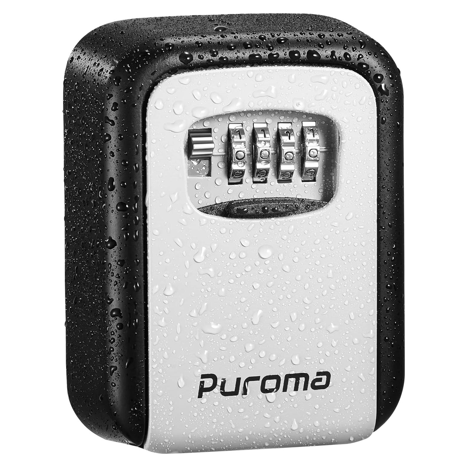 Caja de Seguridad Puroma con Combinación 4 Dígitos Impermeable