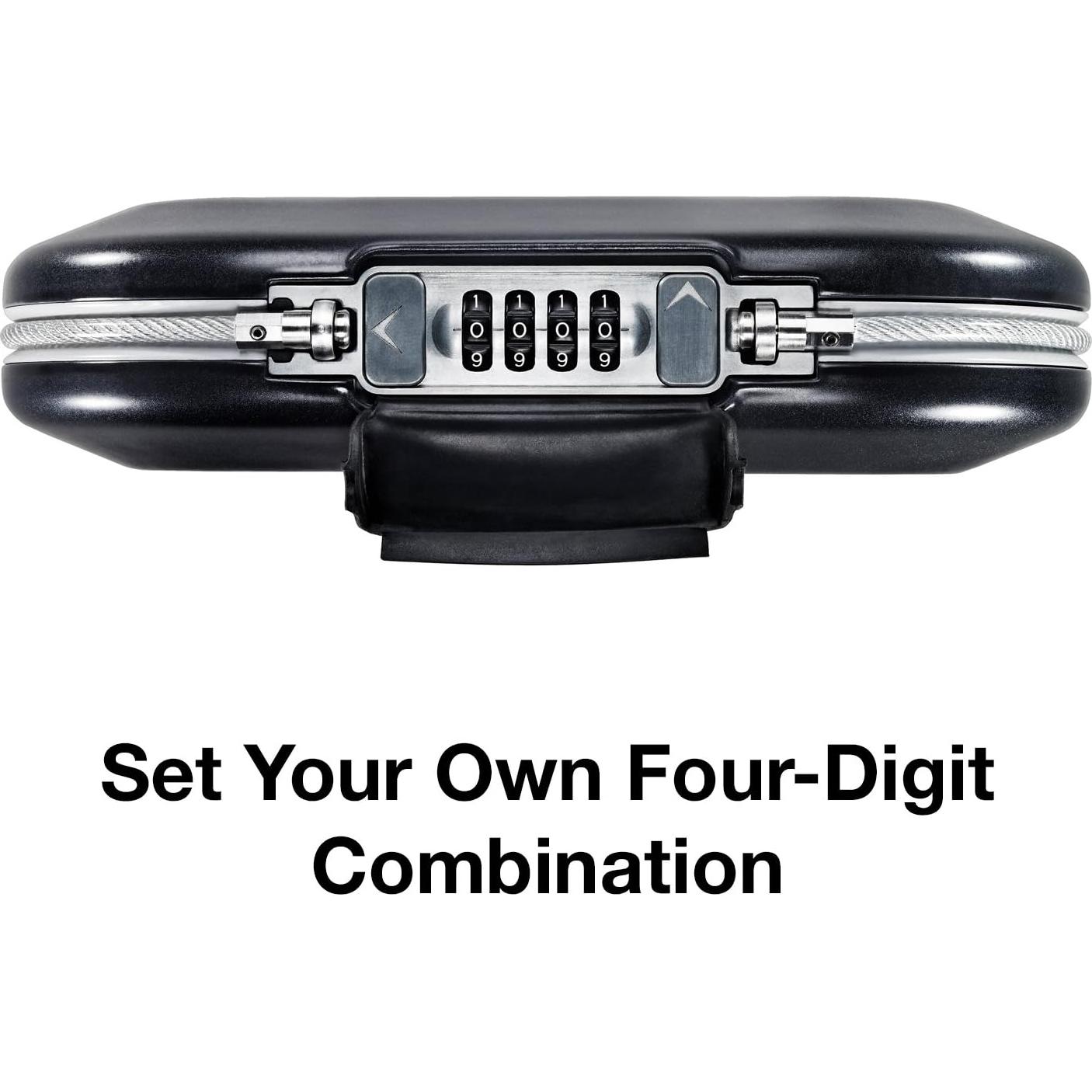 Caja Fuerte Portátil Master Lock 5900D Gris 23.9x13.1x5.1cm