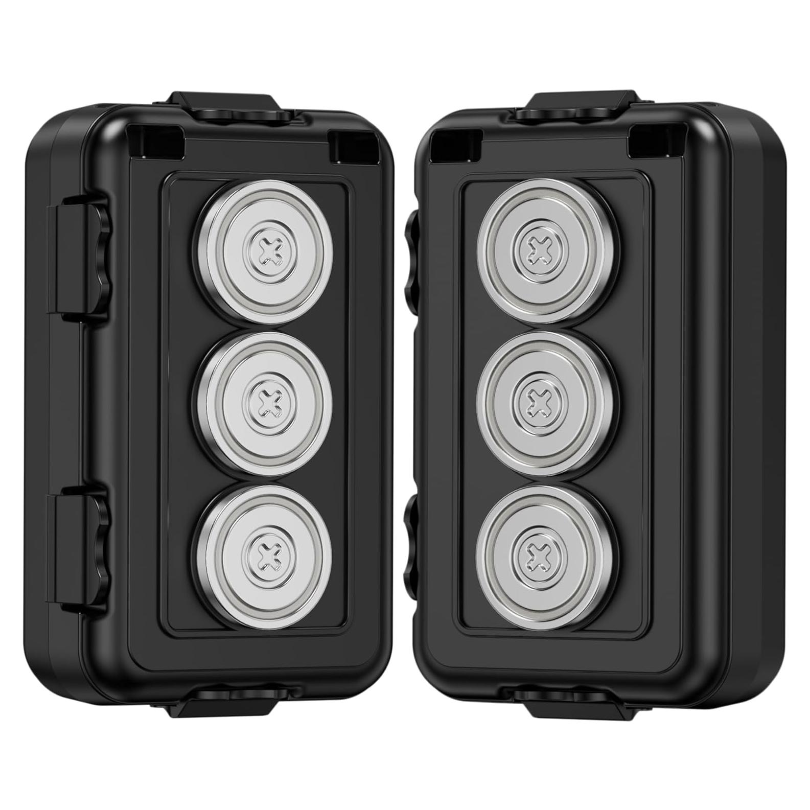 Caja de Llave Magnética TOSICAM Impermeable 2 Unidades Negro