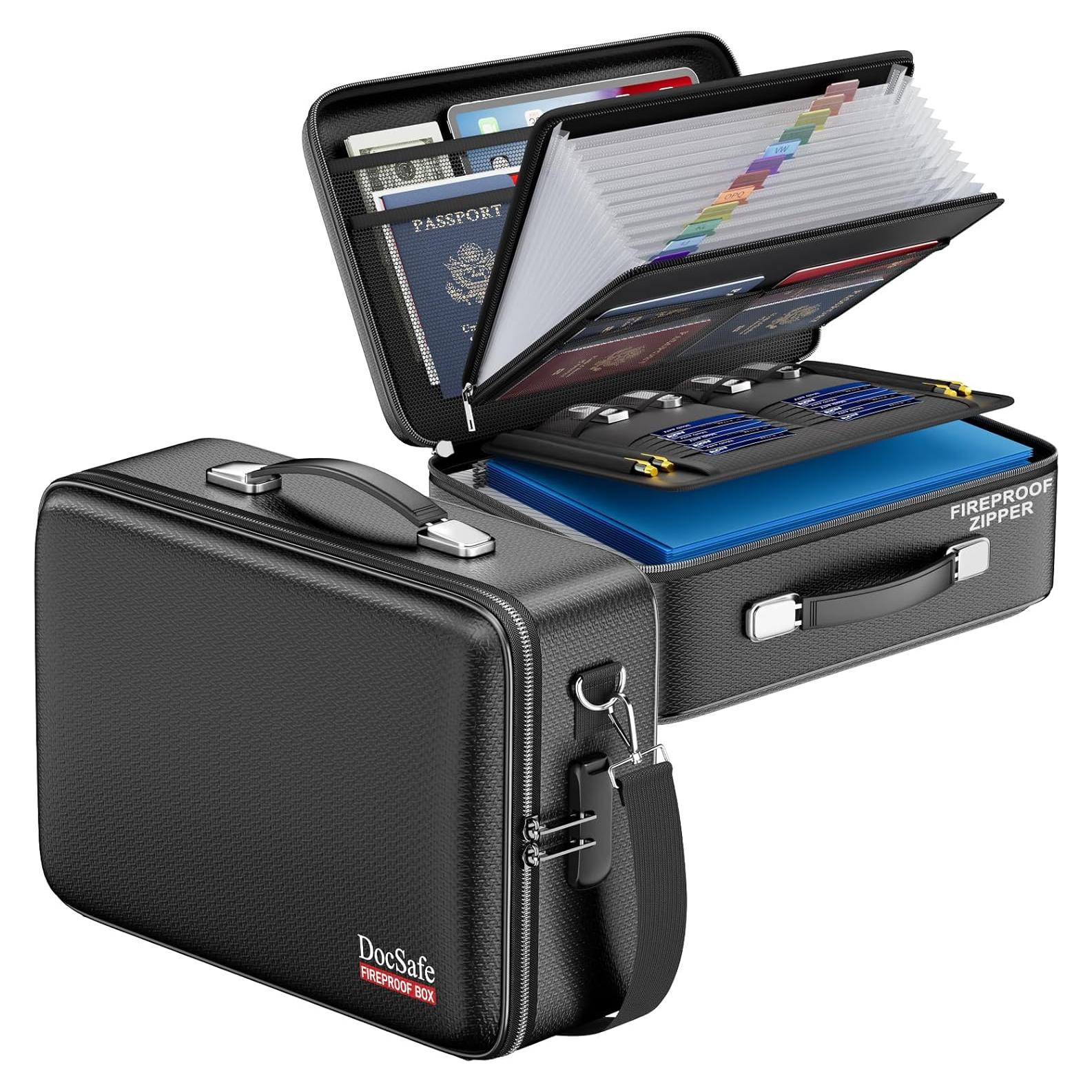 Caja de Documentos a Prueba de Fuego DocSafe 38.6x28.5cm