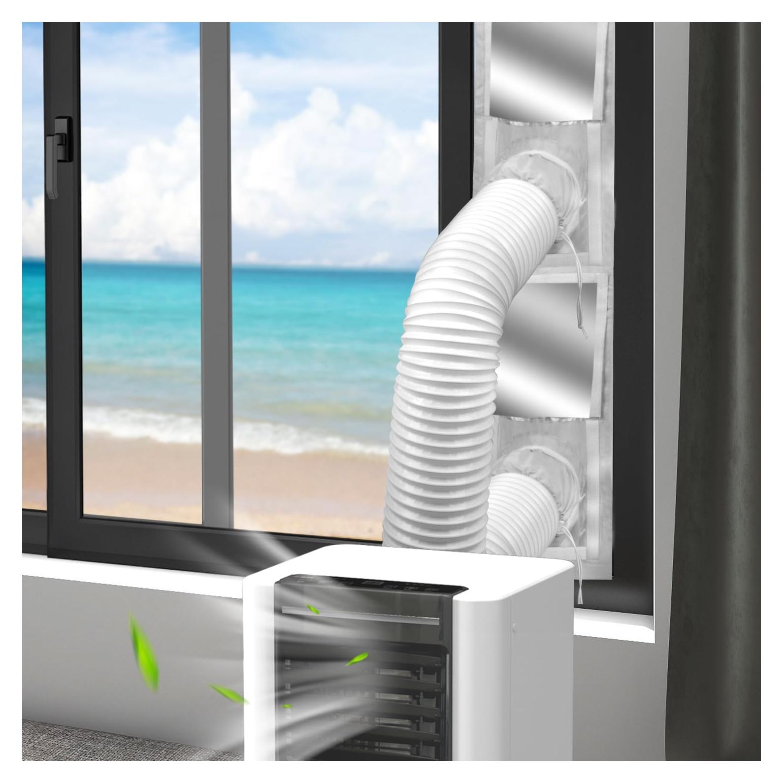 Kit de Ventilación Kifiray para Ventana de Aire Acondicionado 28x162cm