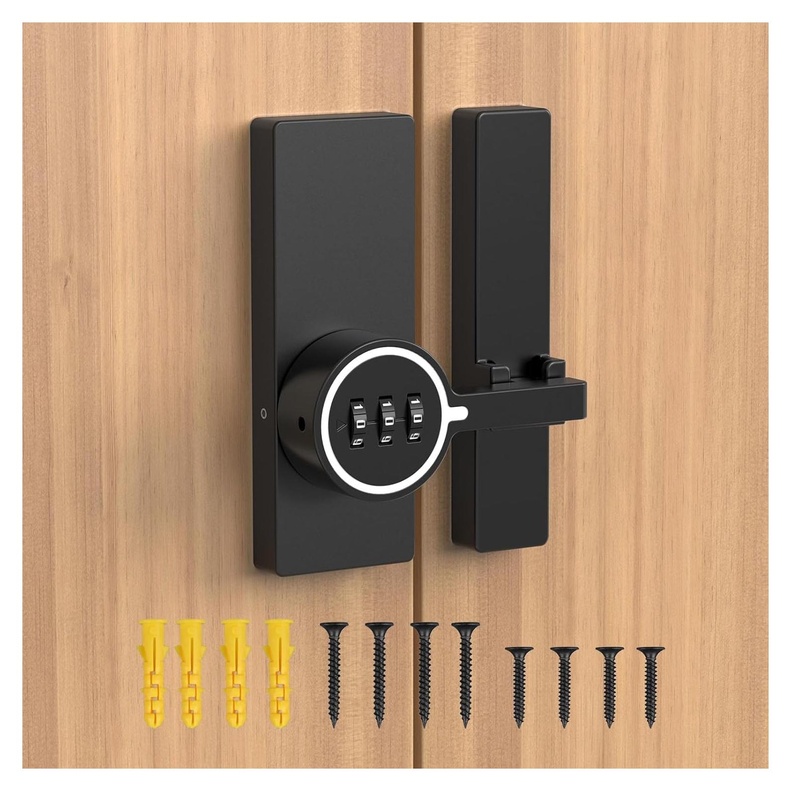Cerradura de puerta de granero SecureLatch SEL-Code Lock02 con combinación