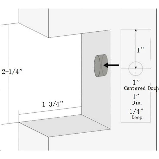 Cerradura Deslizante Home Master Hardware 2 Paquete Latón Negro Mate