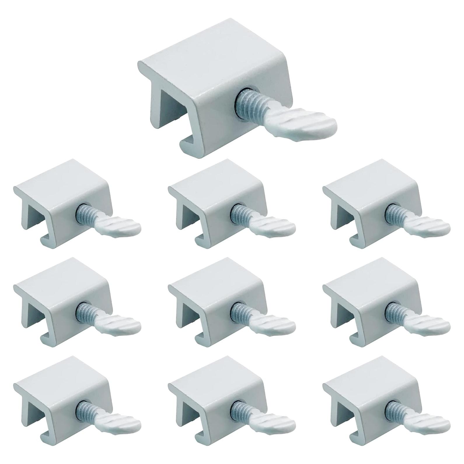 Bloqueo de Ventana Deslizante NU-SET con Tornillo de Pulgar - Paquete de 10