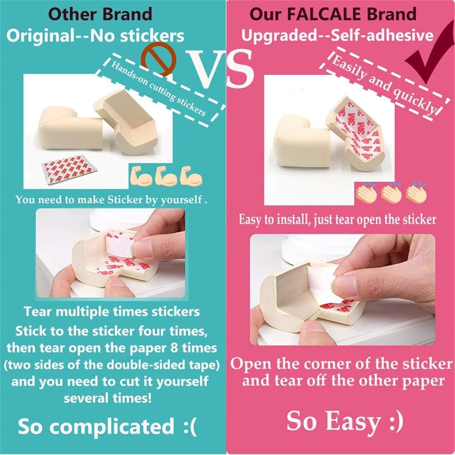 Protector de Esquinas DYKESON - Seguridad para Bebés, 12 Piezas