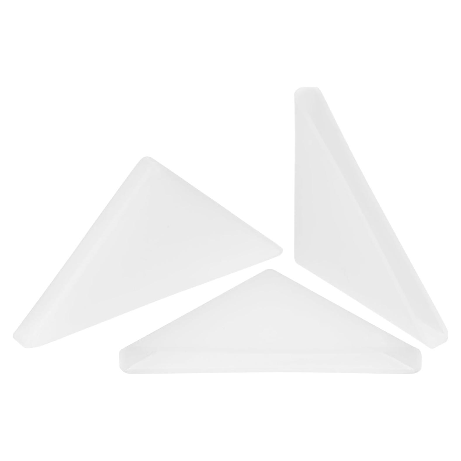 Protectores de Esquinas de Plástico uxcell 20 Pcs 3x50mm Blanco