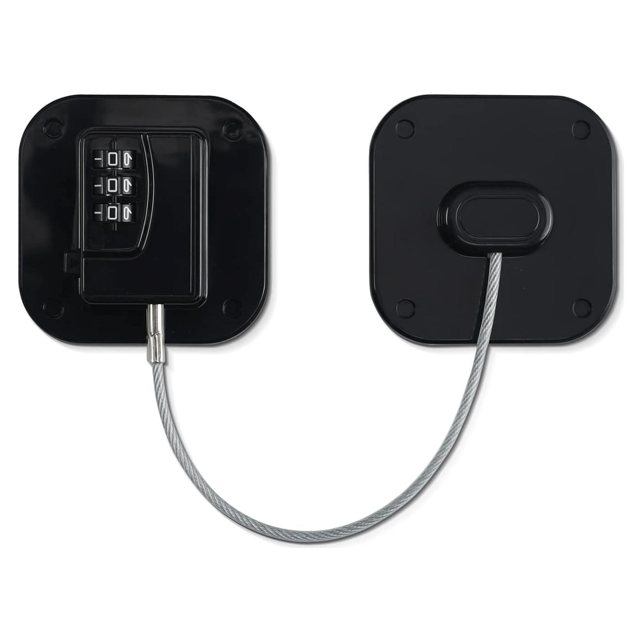 Cerradura de Refrigerador con Combinación Código YX1AQS Negra