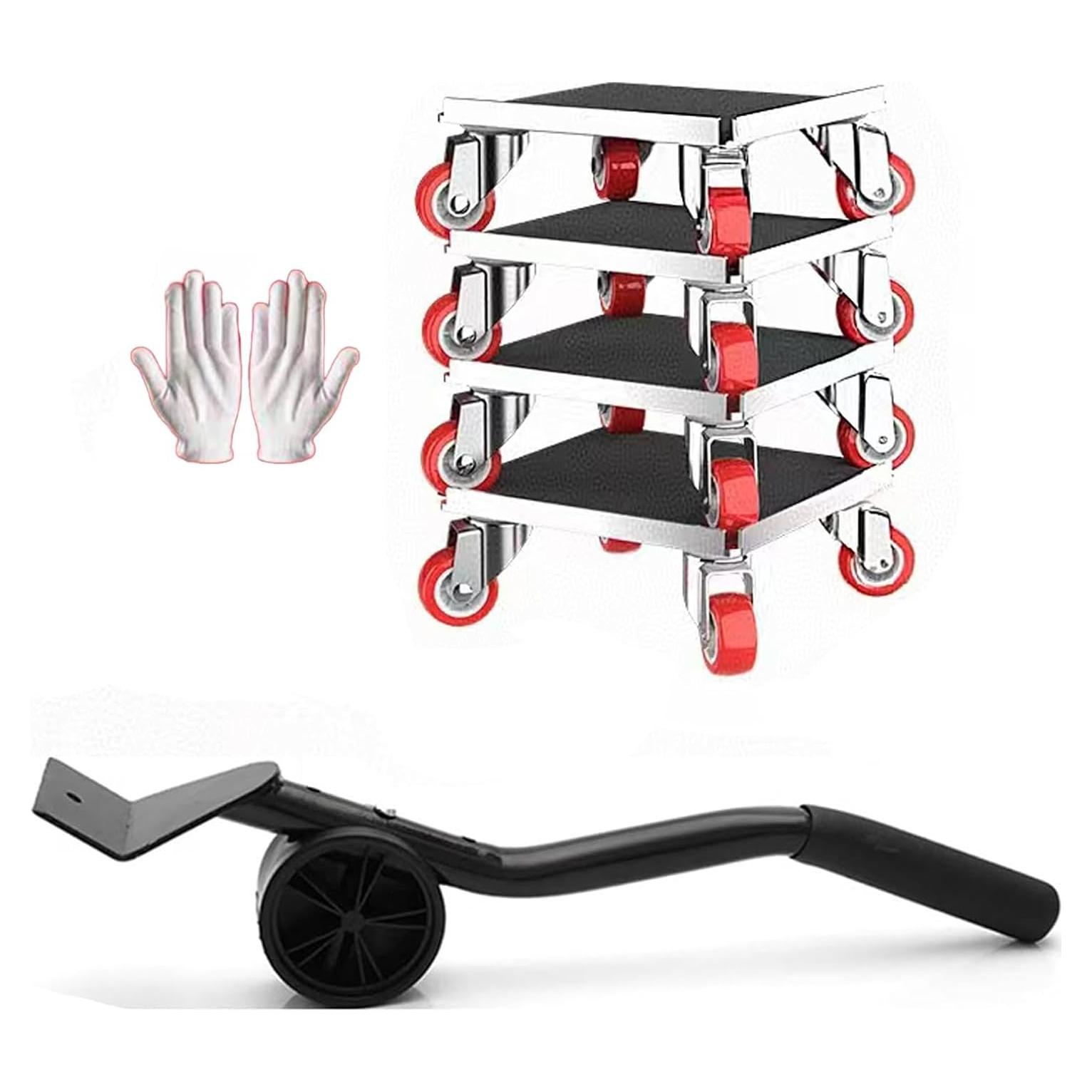 Carro de Mudanza Paihocou 1360kg con Ruedas Giratorias 360°