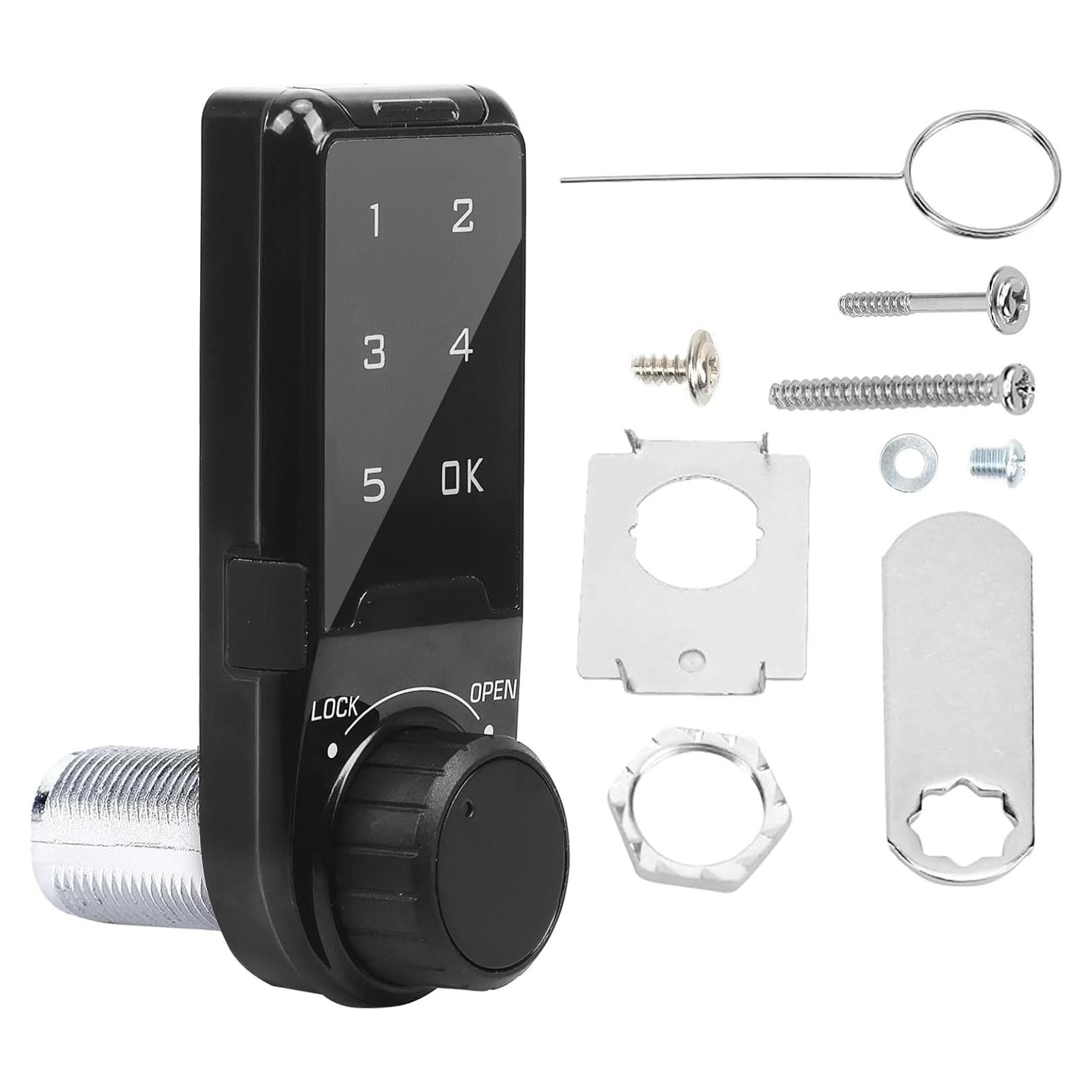 Cerradura Electrónica VDHU con Teclado Táctil para Gabinete