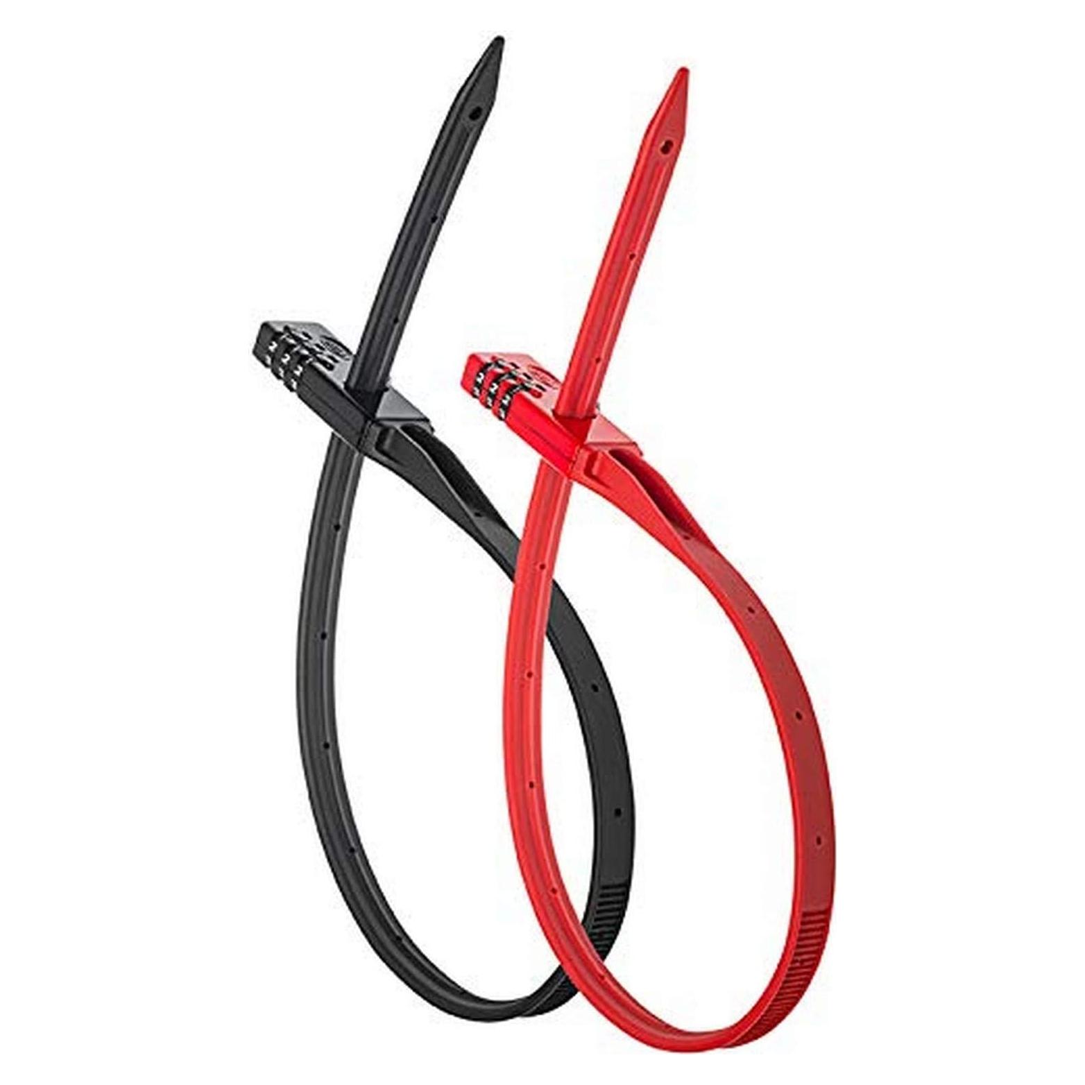 Candado de Combinación QuickZip Bell 2 Pack Rojo/Negro