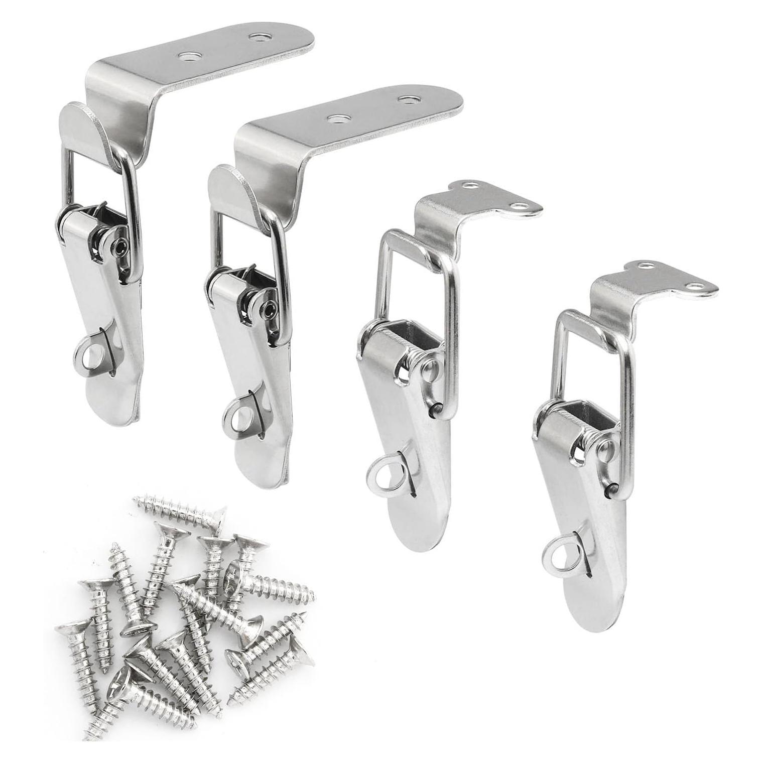 4 Pestillos de Acero Inoxidable 90 Grados ITROLLE para Caja