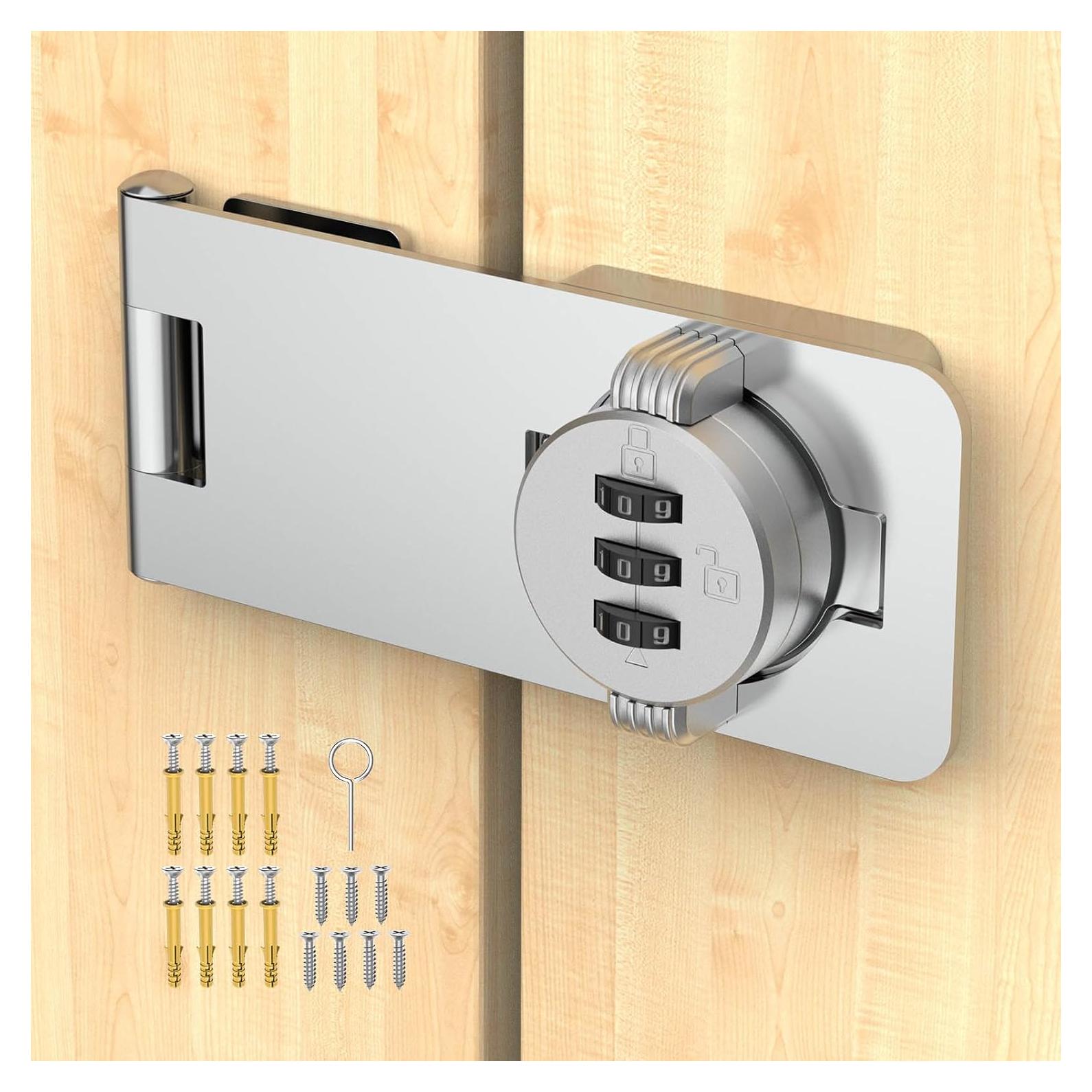 Cerradura de Gabinete de Combinación MeBantoo FY-Code 3 Dígitos