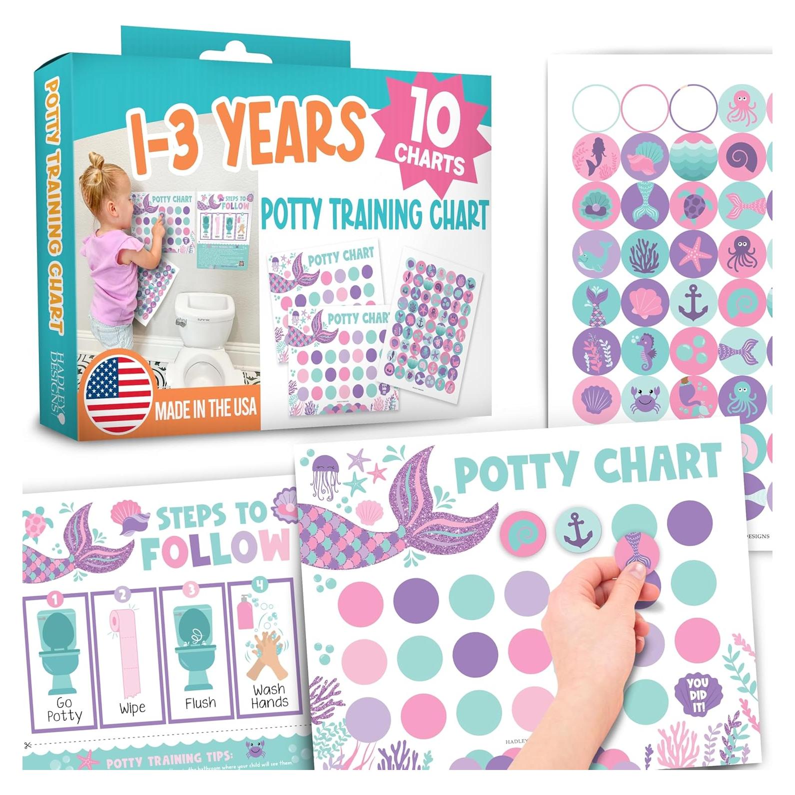 Gráfico de Entrenamiento para Ir al Baño Hadley Designs