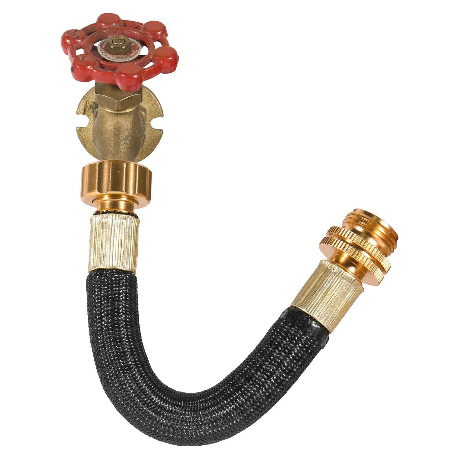 Extensión de Manguera de Jardín Boersite 0.24m Flexible Negro