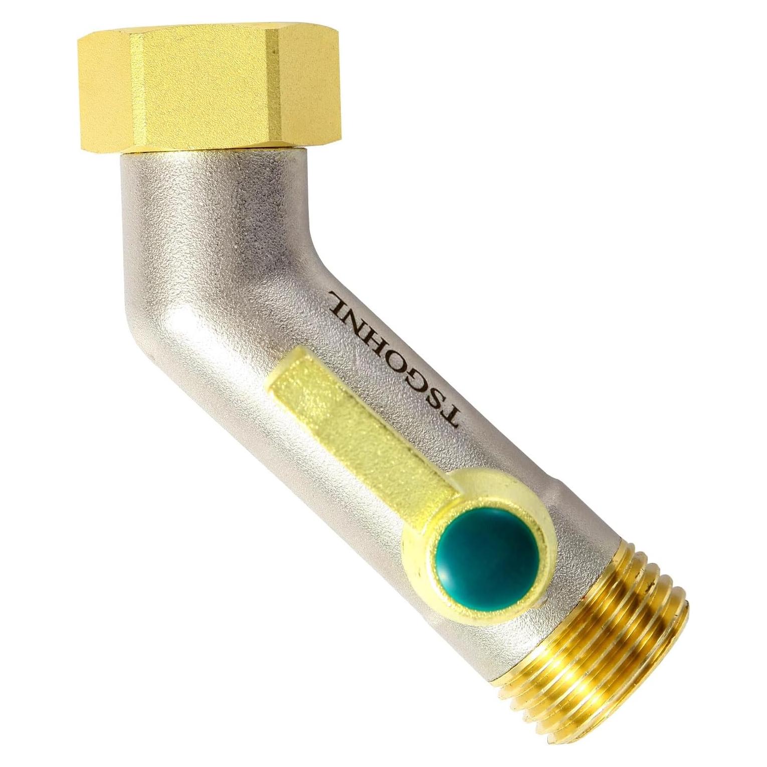 Válvula de Cierre de Flujo Completo TSGOHNL 135° Latón 1.9 cm