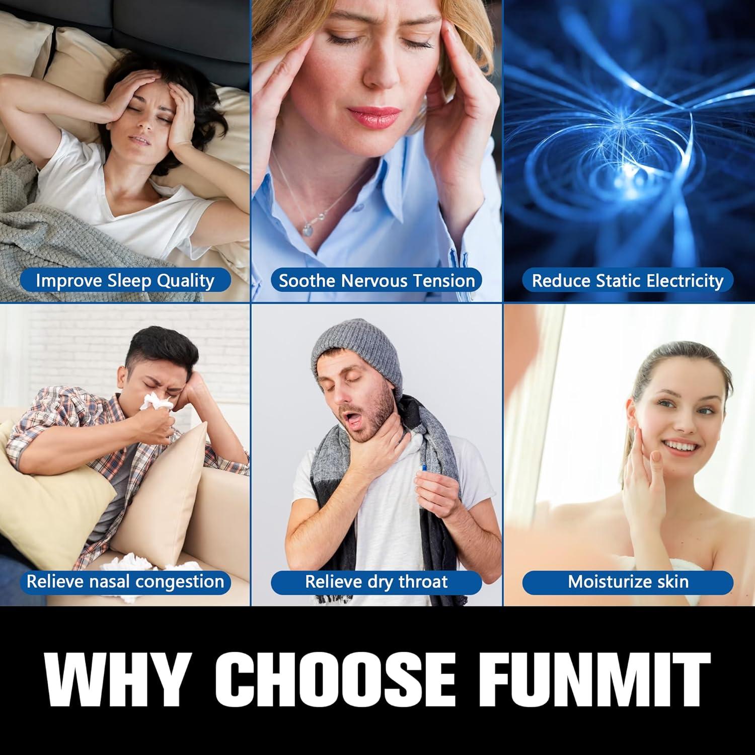 Filtro de Humidificador Funmit HWF100 - 6 Paquetes de Reemplazo