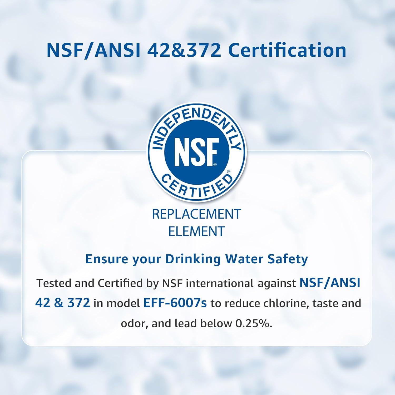 Filtro de Agua para Refrigerador Filterlogic FL-RF07 - Paquete de 3