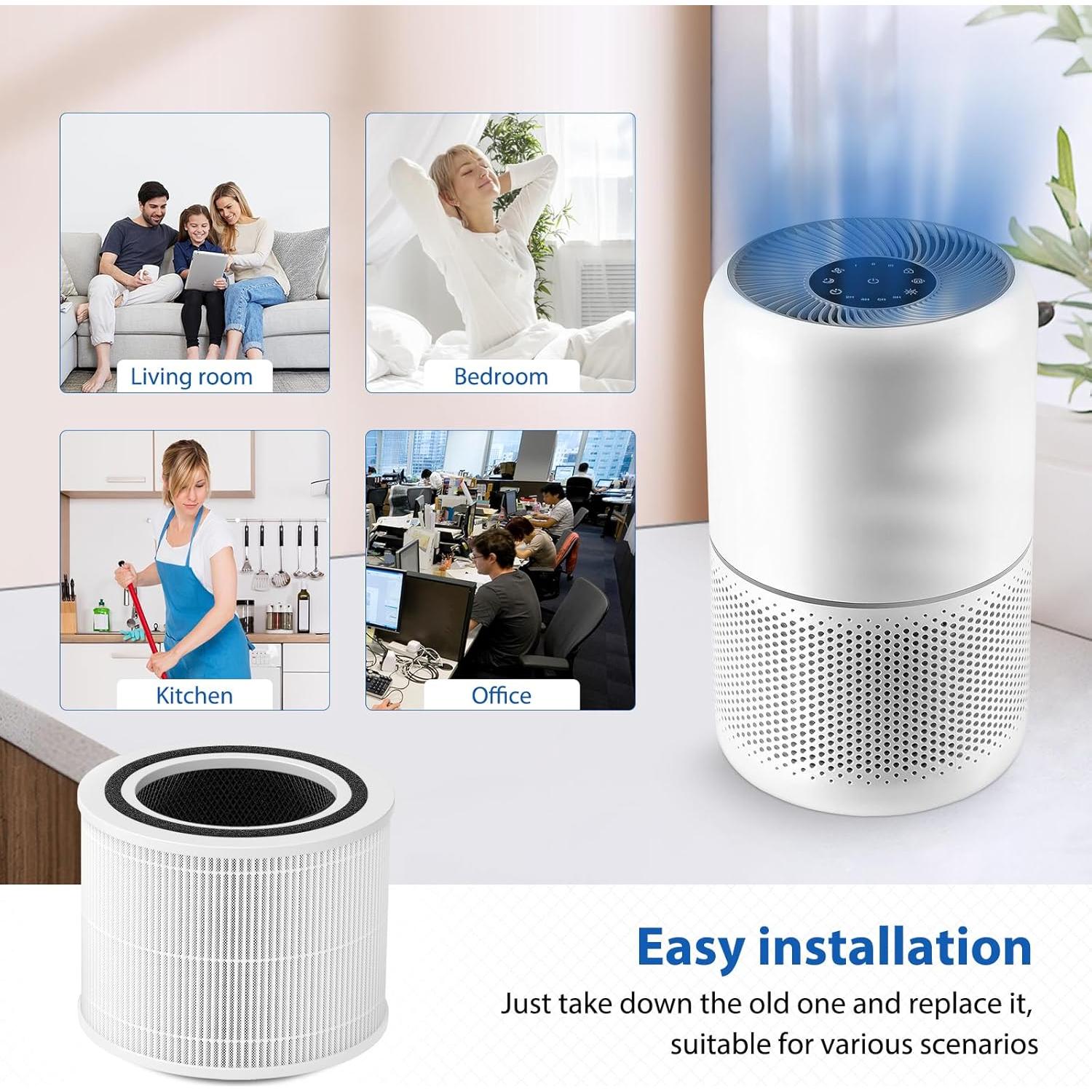 Filtro HEPA Colorfullife Core 300 para Purificador de Aire