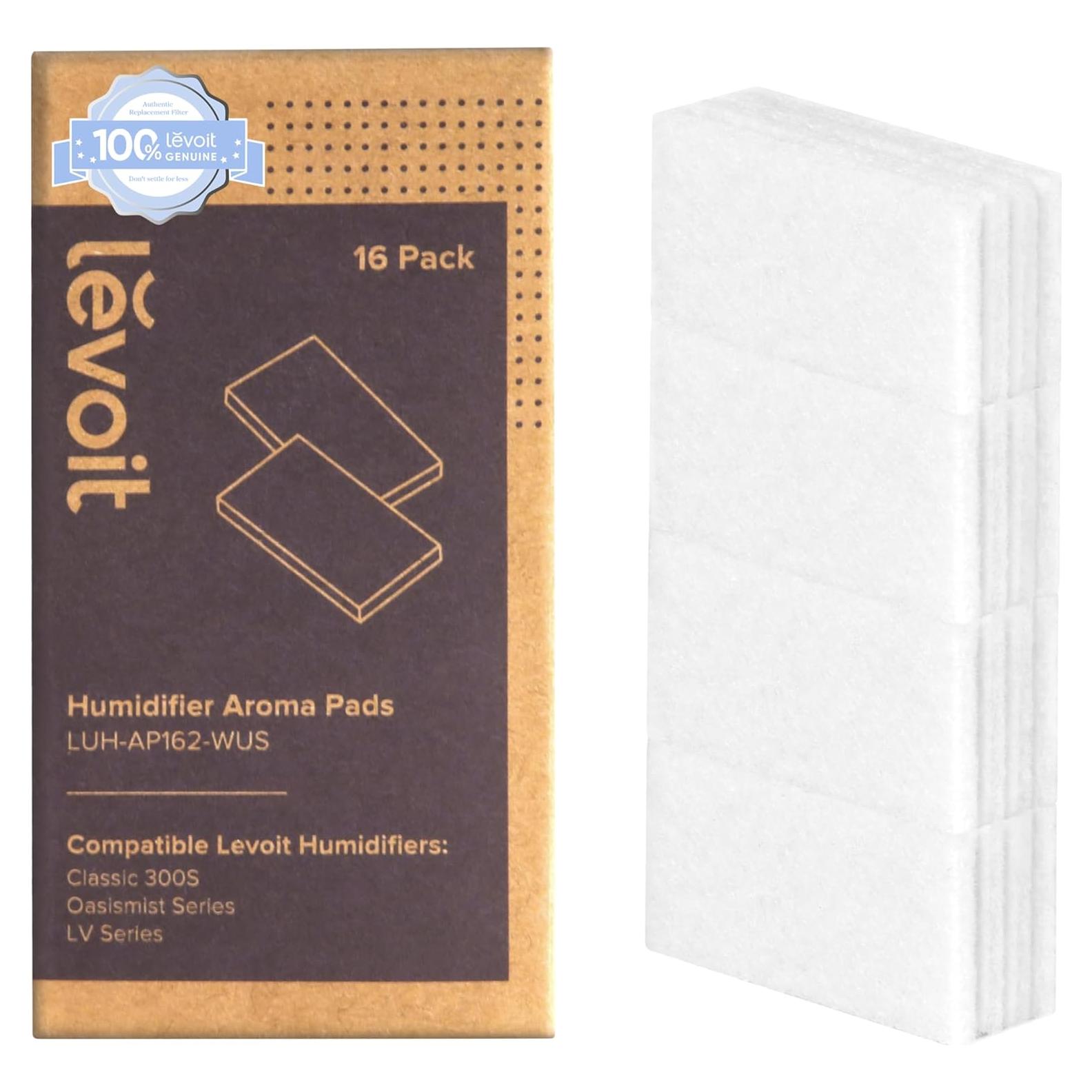 Almohadillas Aromáticas LEVOIT 16 Paquete para Humidificadores