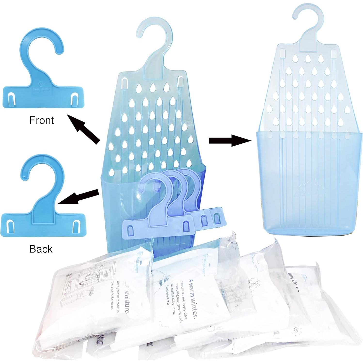 Paquete de 4 Bolsas Absorbentes de Humedad Wisesorb 500ml