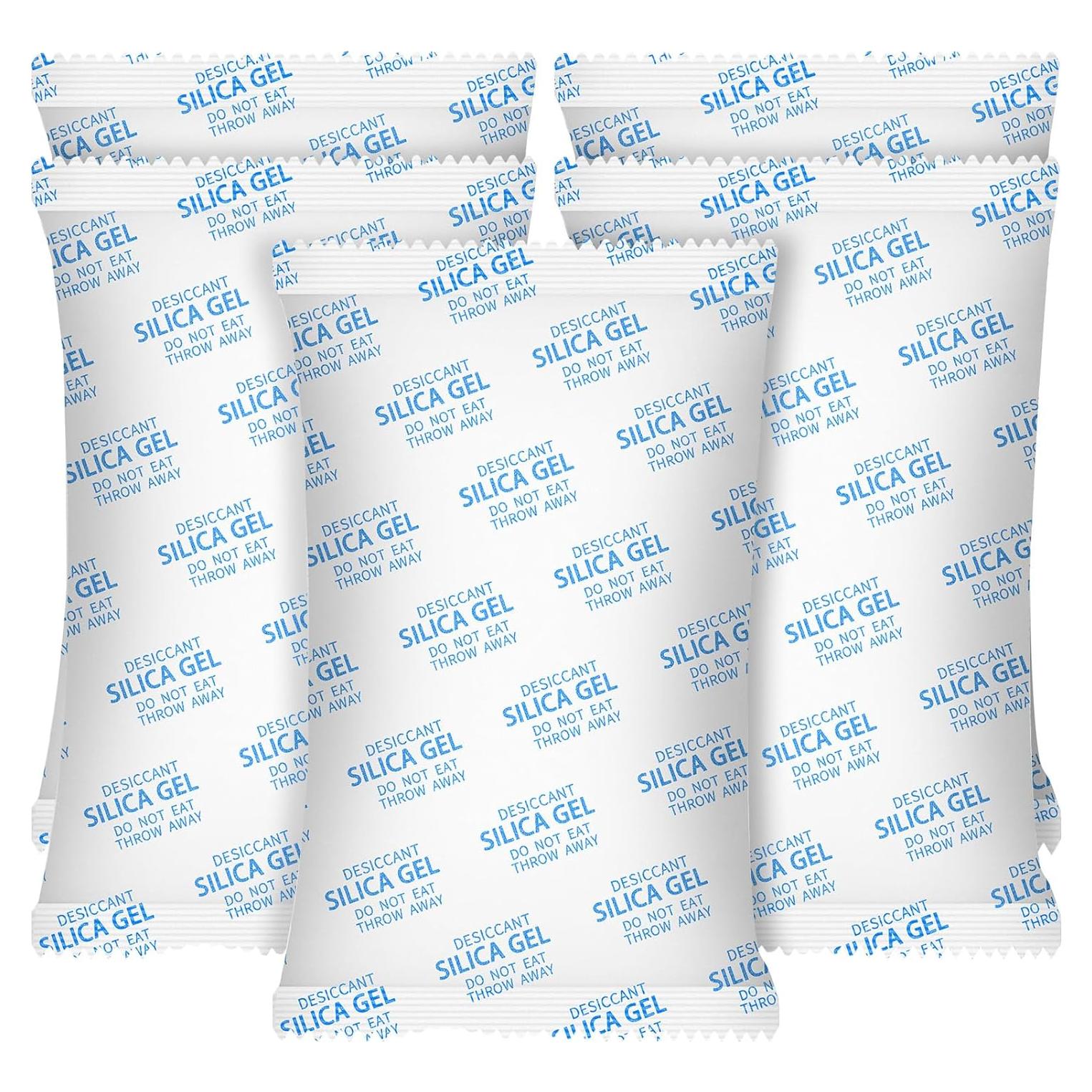 Paquetes de Gel de Sílice Suobo 600g - 3 Unidades Deshidratantes