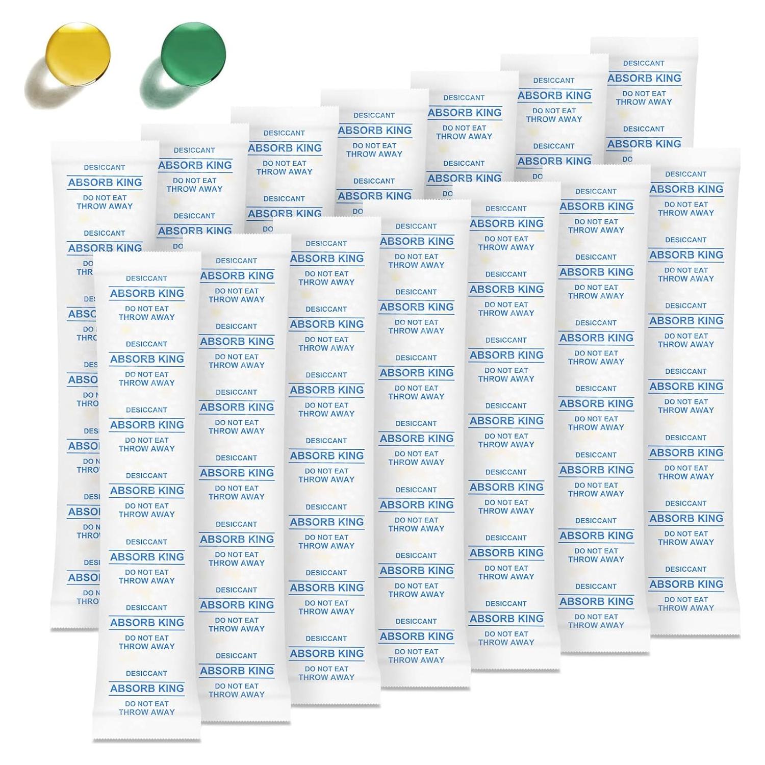Paquetes de Gel de Sílice Absorbking 10g - 150 Unidades Grado Alimenticio