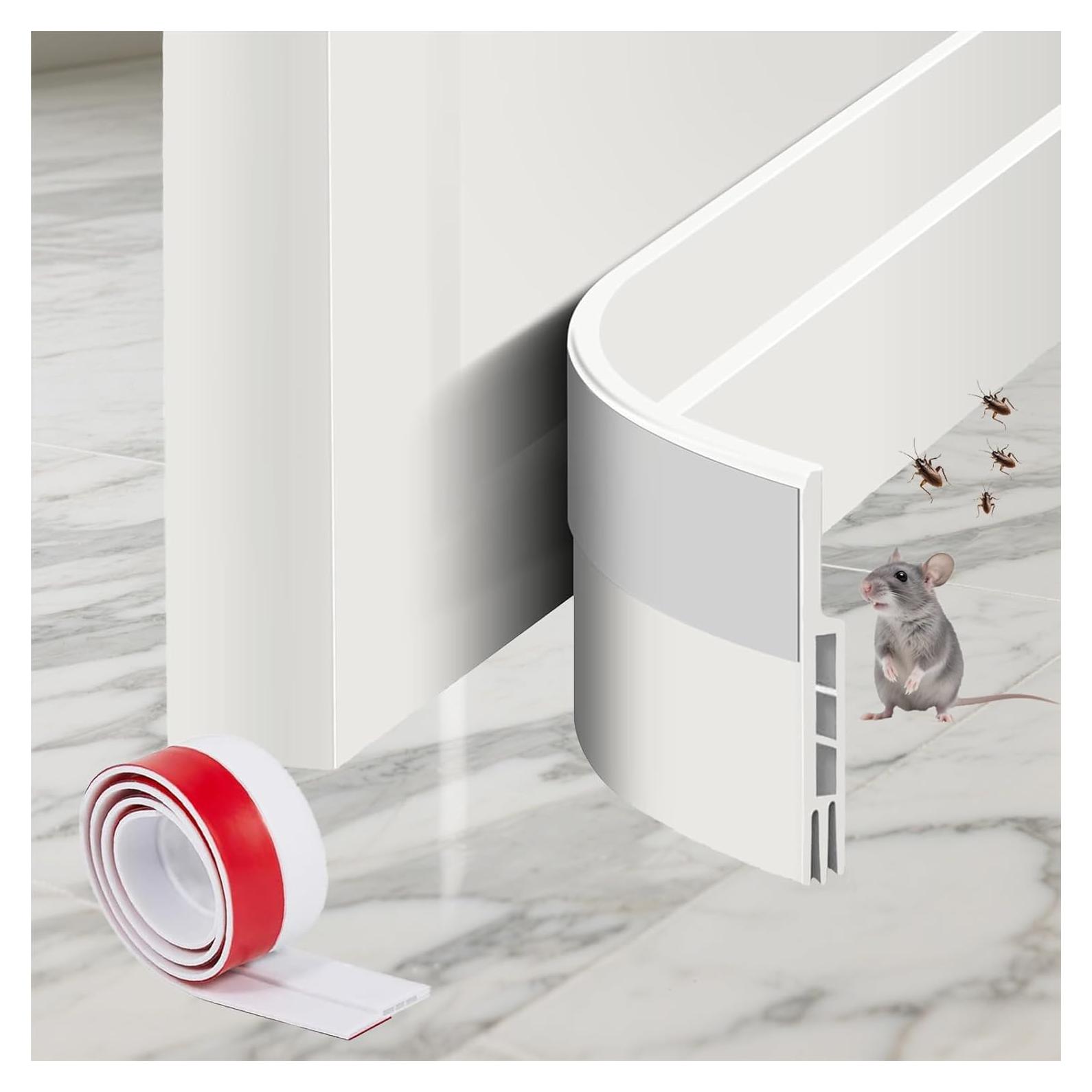 Tapón de Corrientes de Aire para Puerta WYCWYQDR 198cm Blanco