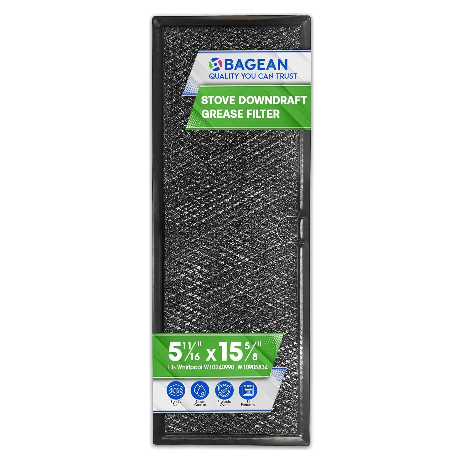 Filtro de Campana Downdraft Bagean 14.4x39.7cm para Whirlpool