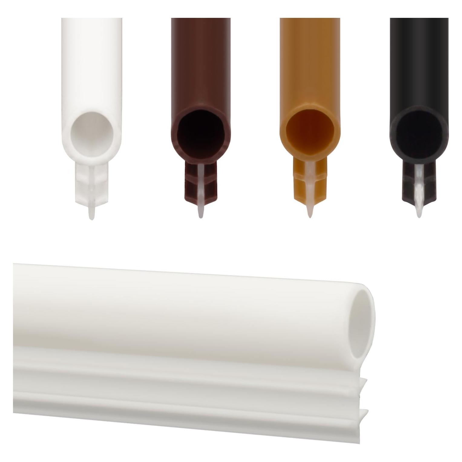 Sello de Burbuja Kerf 1/4" Showingo 30.48m Blanco TPE