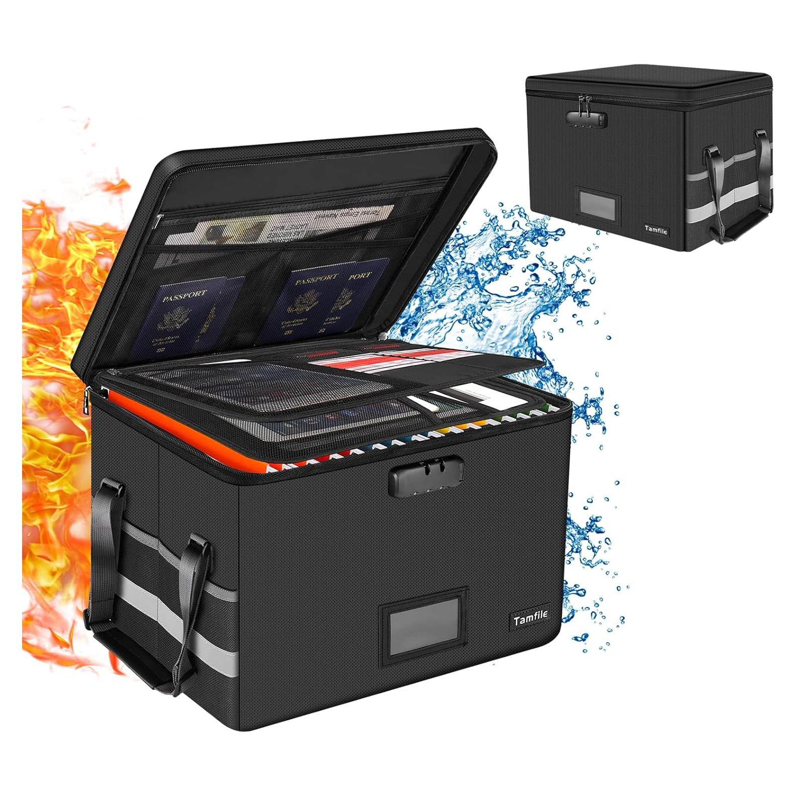 Caja de Documentos a Prueba de Fuego Tamfile 40.6x31.8x26.7cm