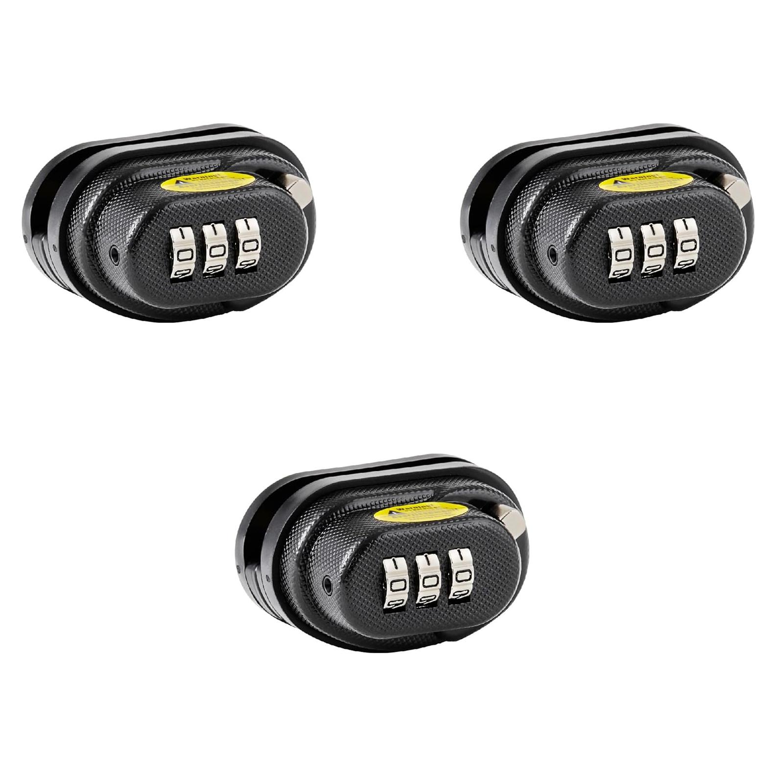 Candado de Gatillo Master Lock 94DSPTEC3 - Combinación 3 Diales