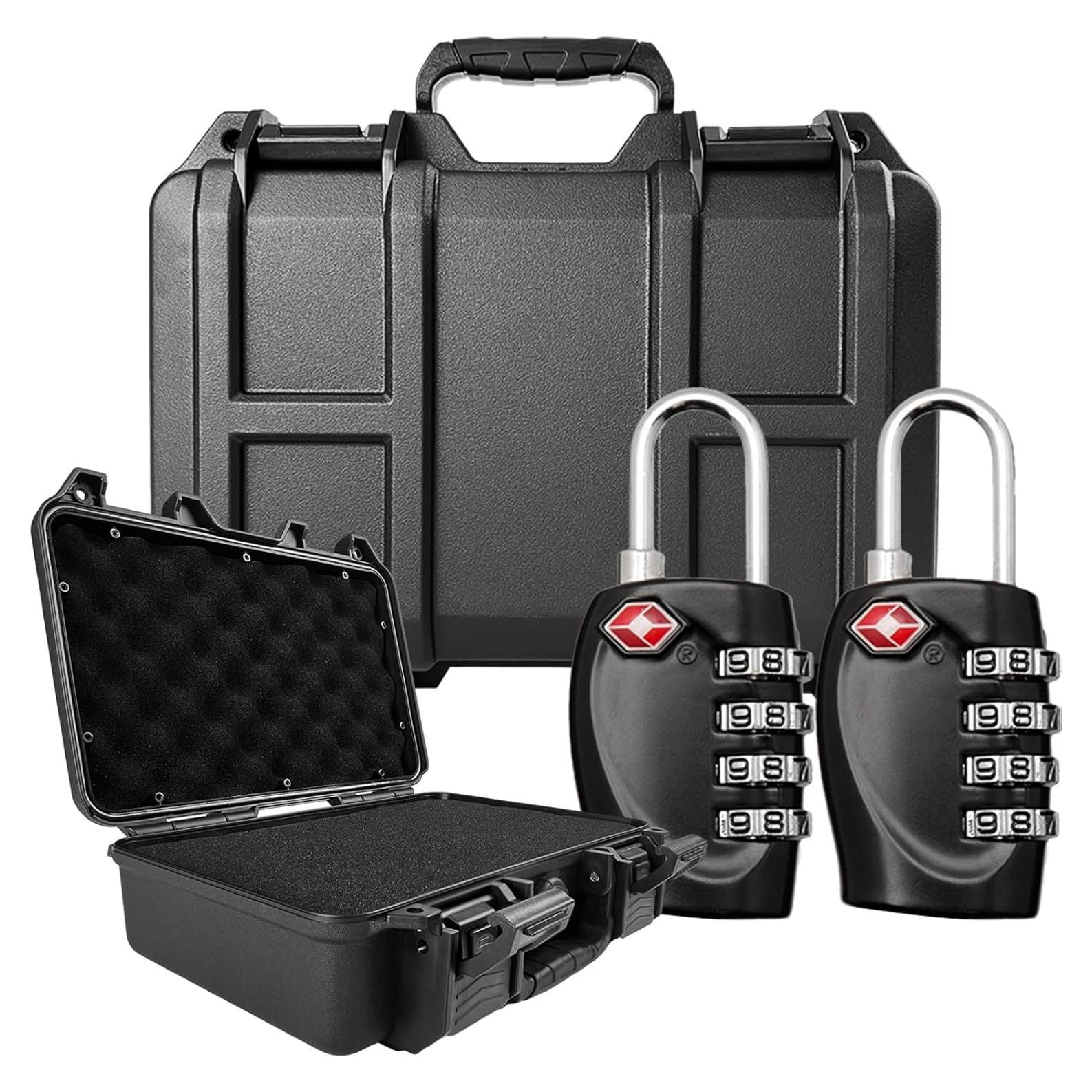 Funda Dura para Pistola LAFENLIN con Candado TSA 32x23cm