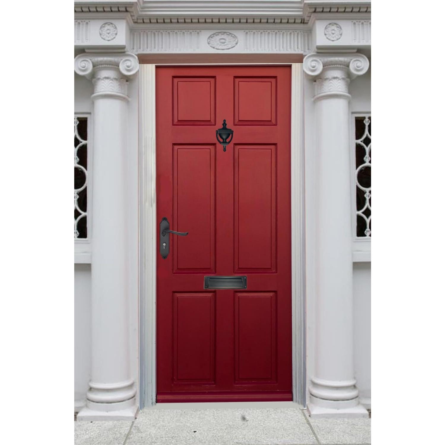 Agujero de puerta bronce macizo QCAA con visor 160°