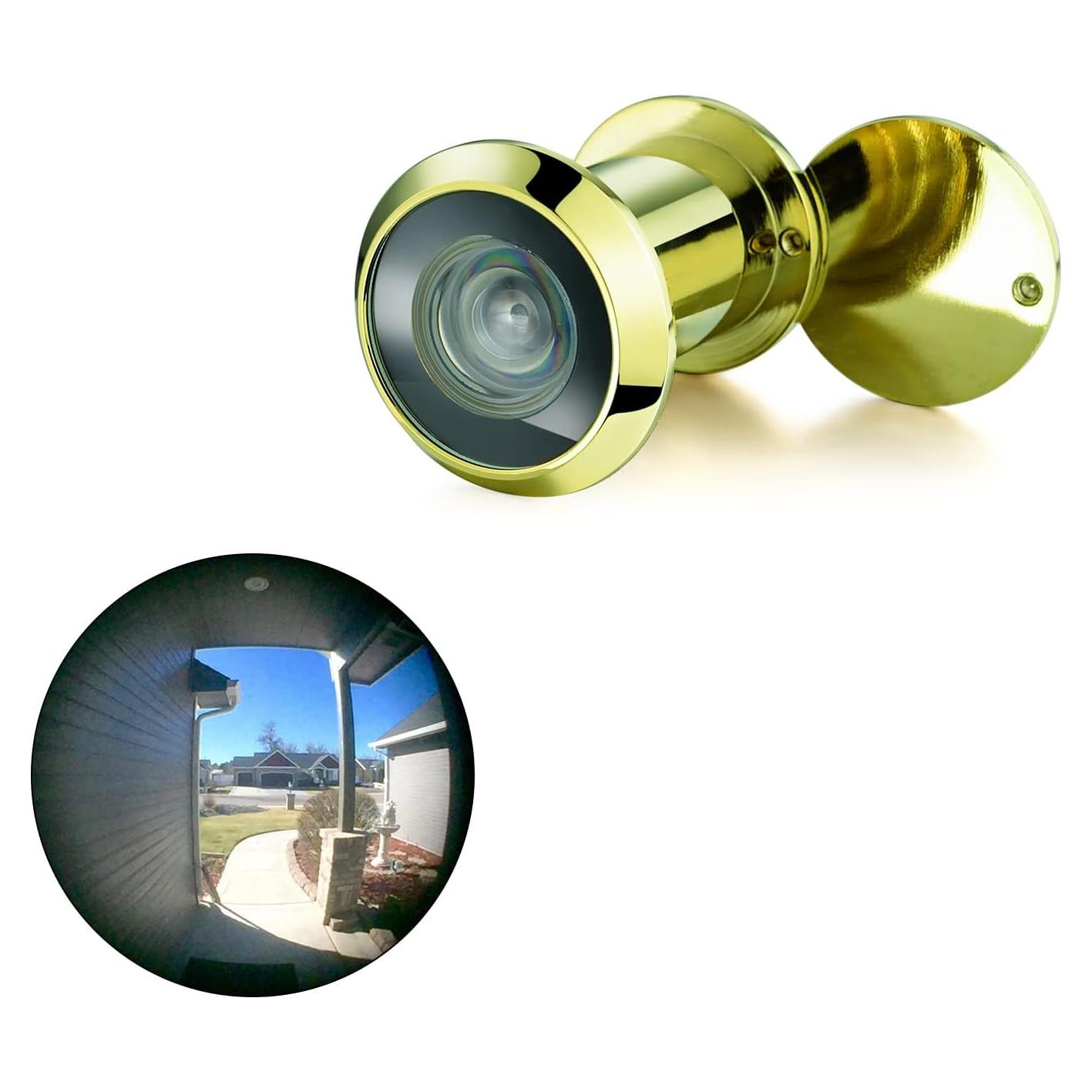 Mirador de Puerta TOGU TG3522YG Oro PVD 220 Grados